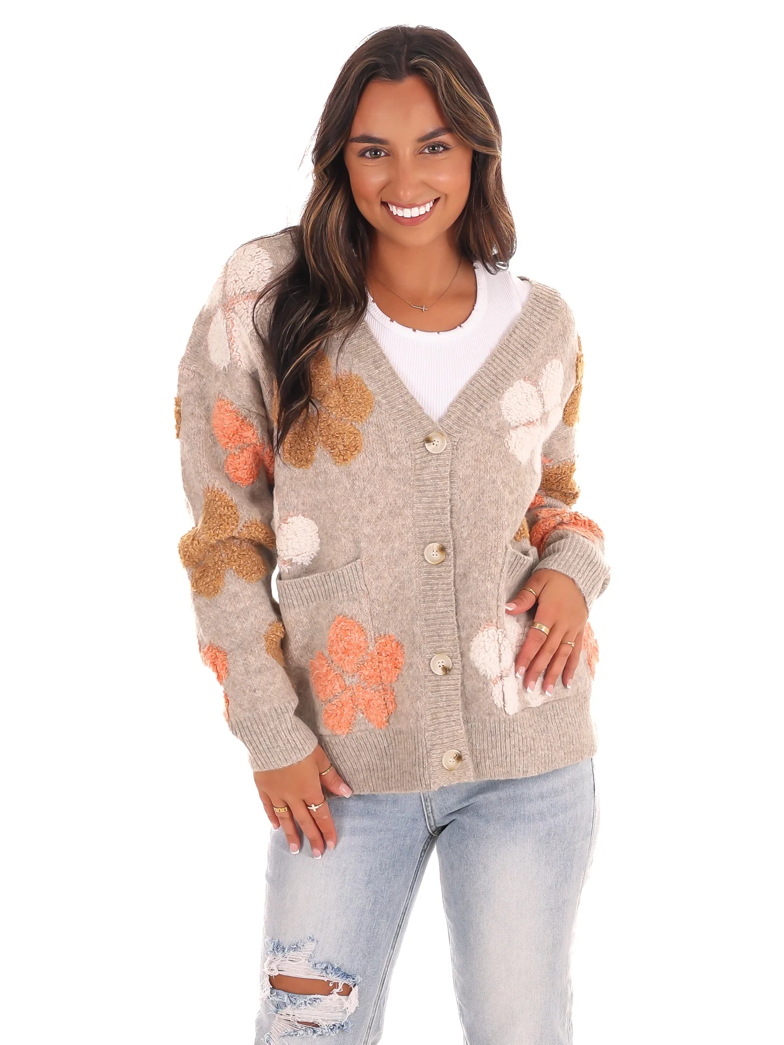Floral Fantasy Cardigan - Image 5
