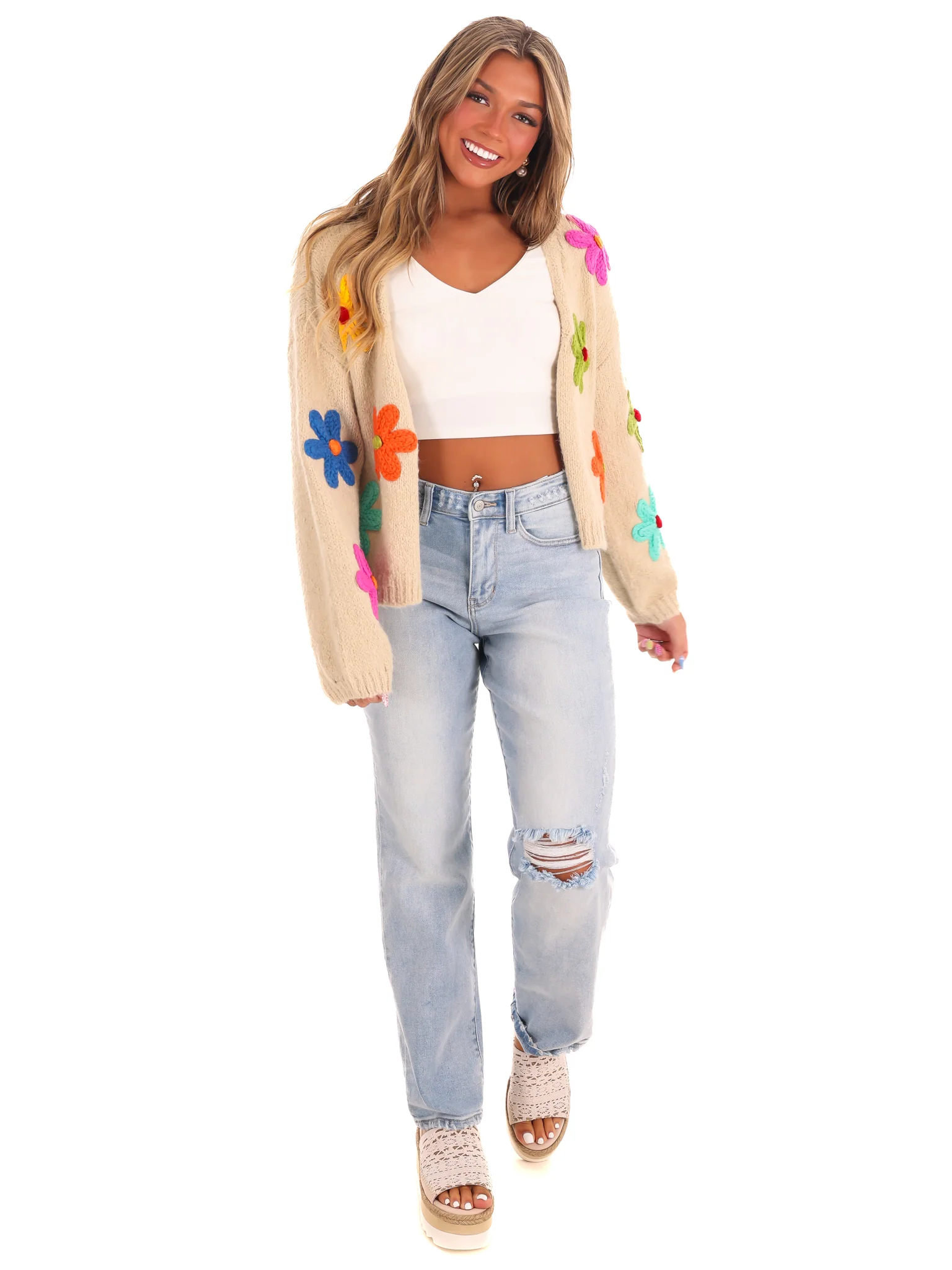 Flower Power Cardigan - Image 6
