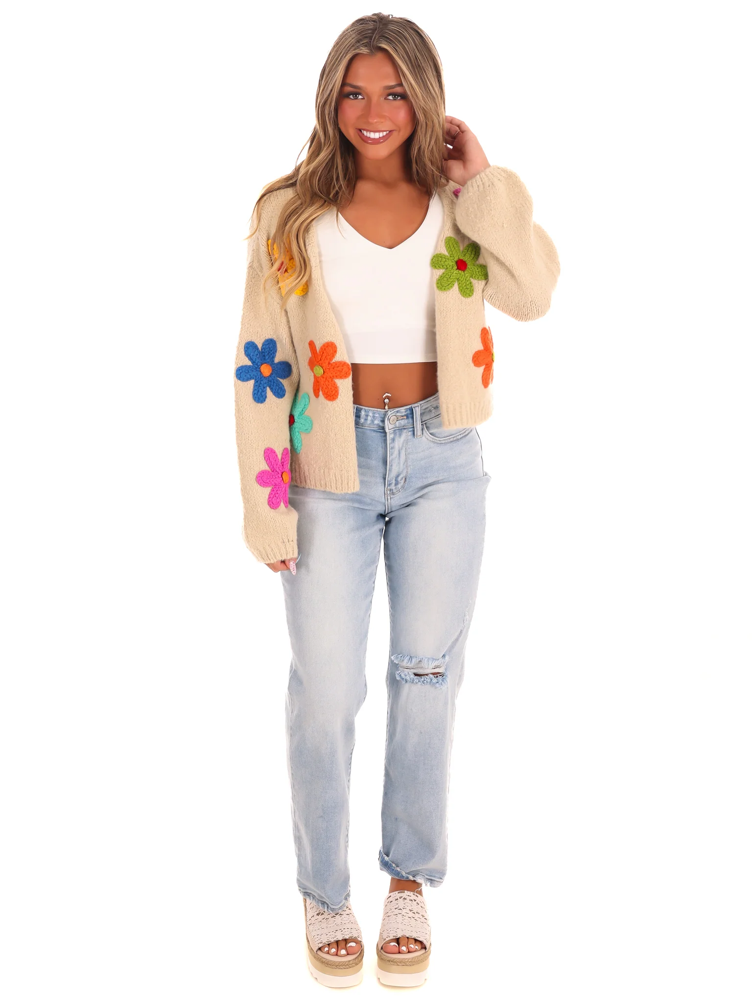 Flower Power Cardigan - Image 7
