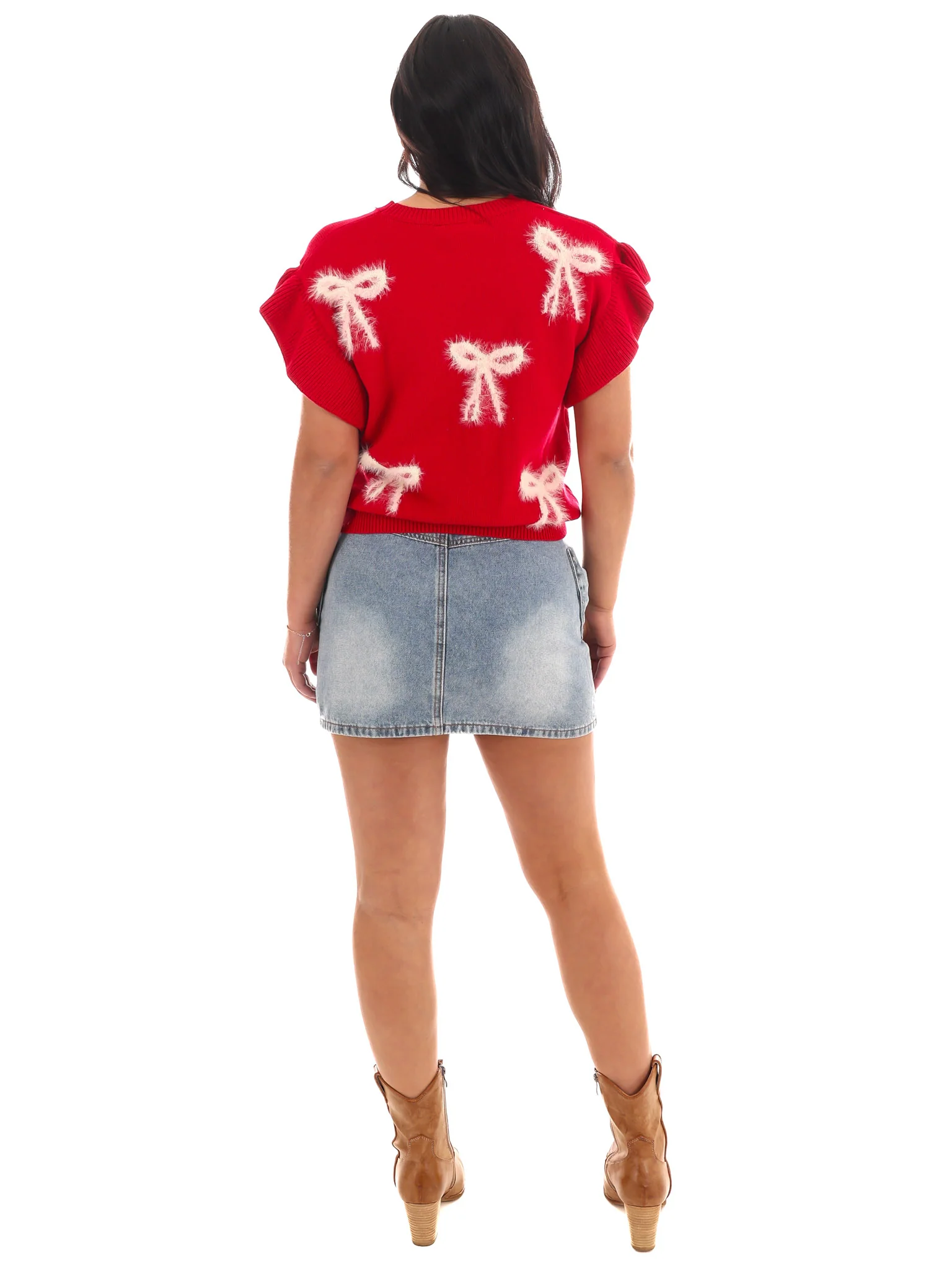 Flutter and Bow Knit Top - Image 8