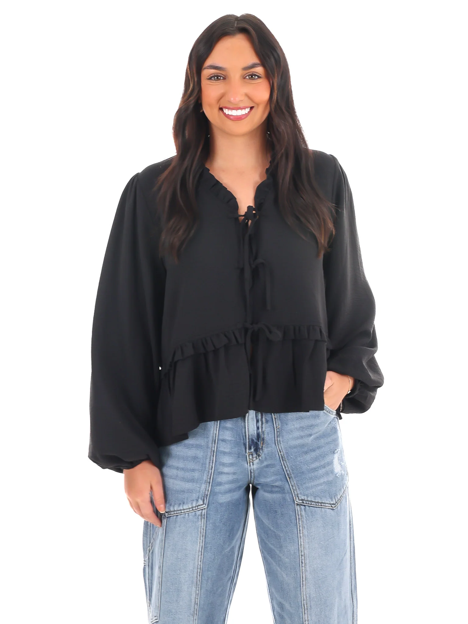 Flutter & Flow Peplum Top - Image 10