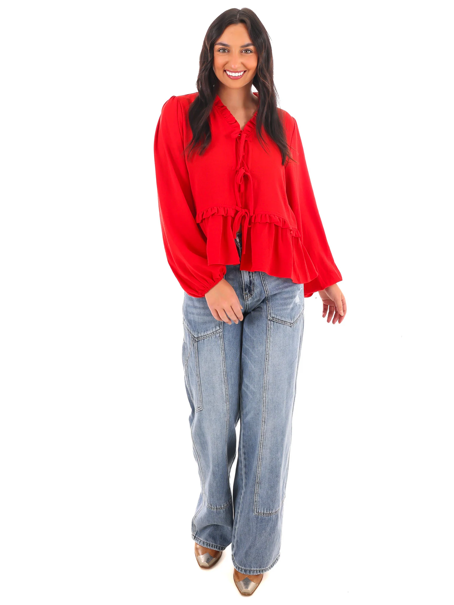 Flutter & Flow Peplum Top - Image 4