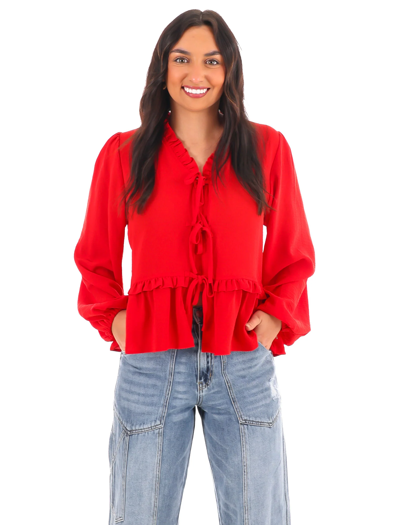 Flutter & Flow Peplum Top - Image 5
