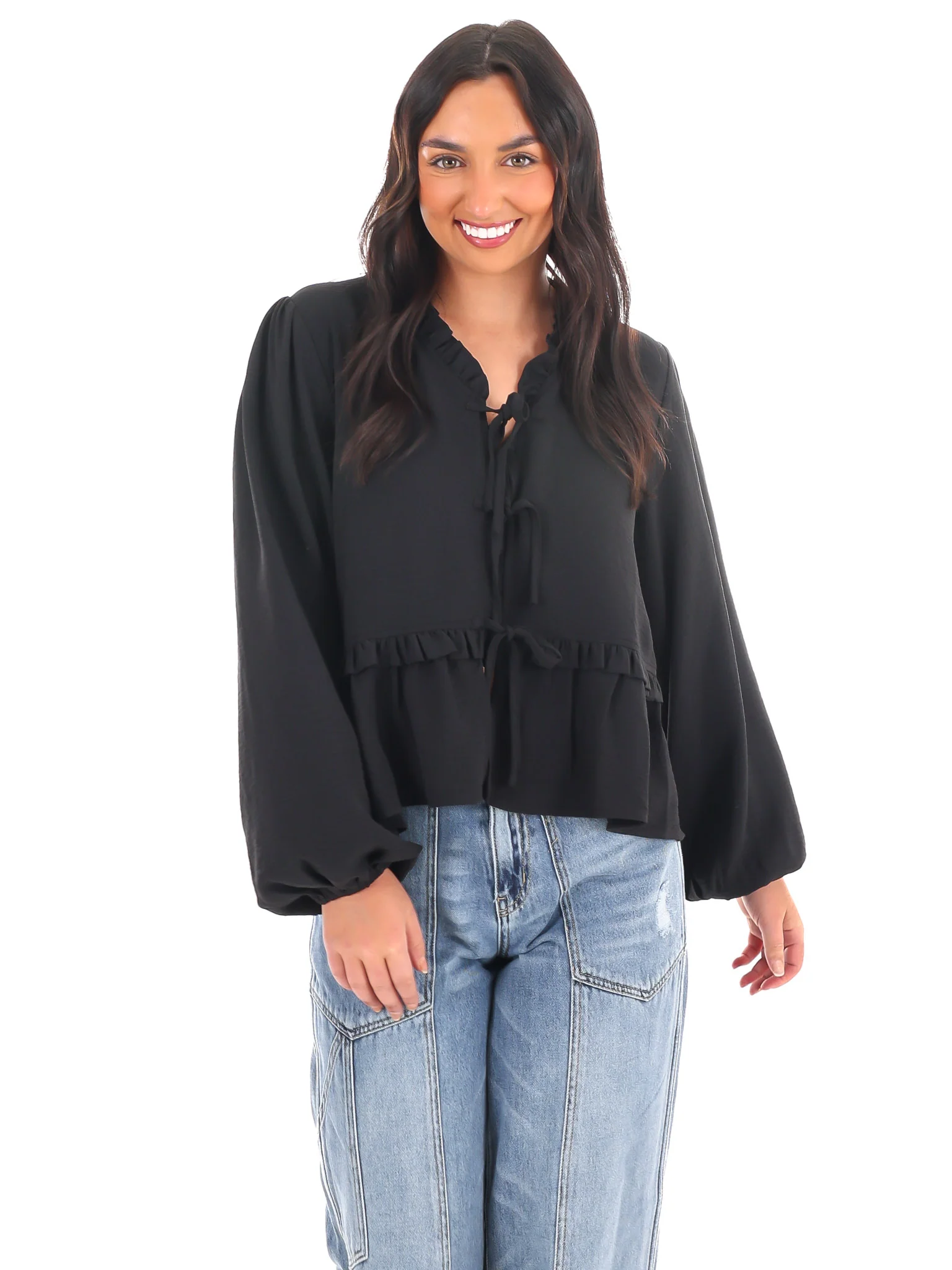 Flutter & Flow Peplum Top - Image 8