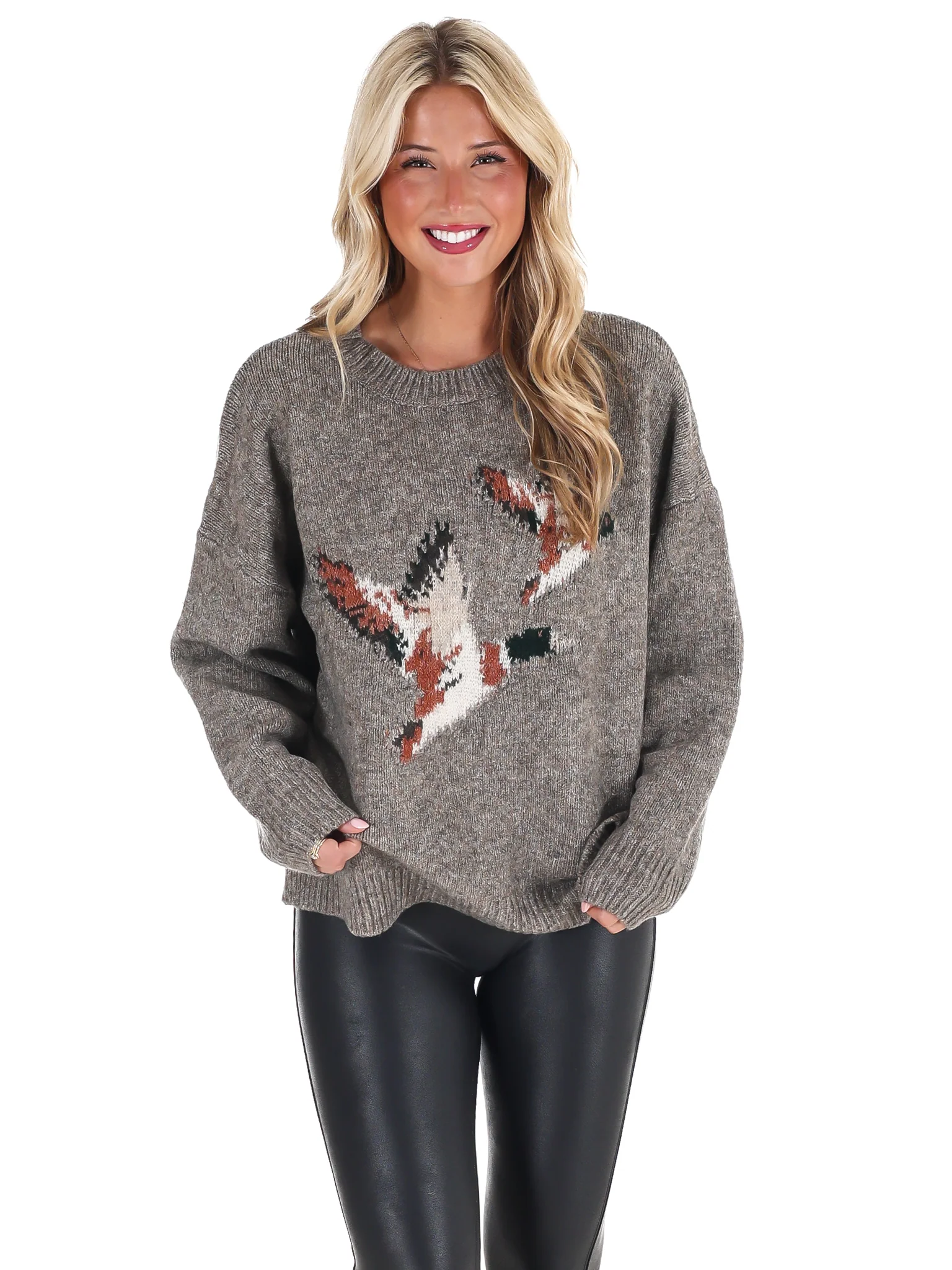 Flying Duck Knit Sweater