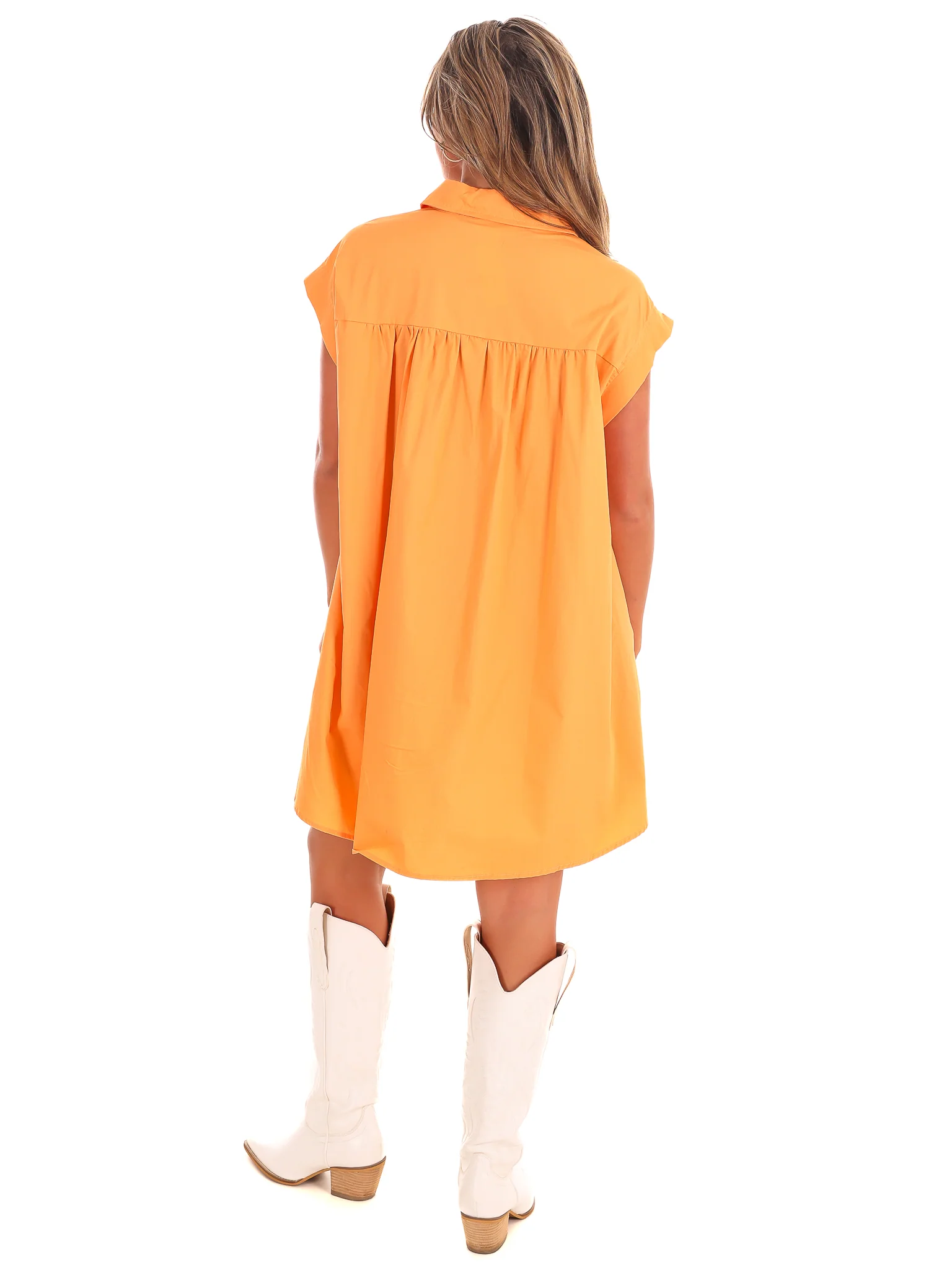 Football Sequins Embroidery Shirt Dress - Image 12