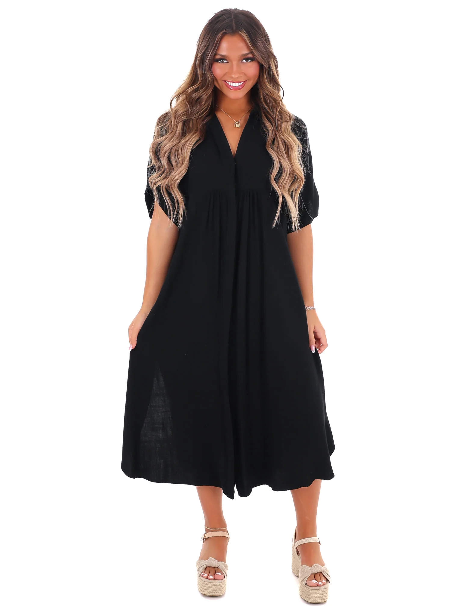 For the Moment Midi Dress - Image 10