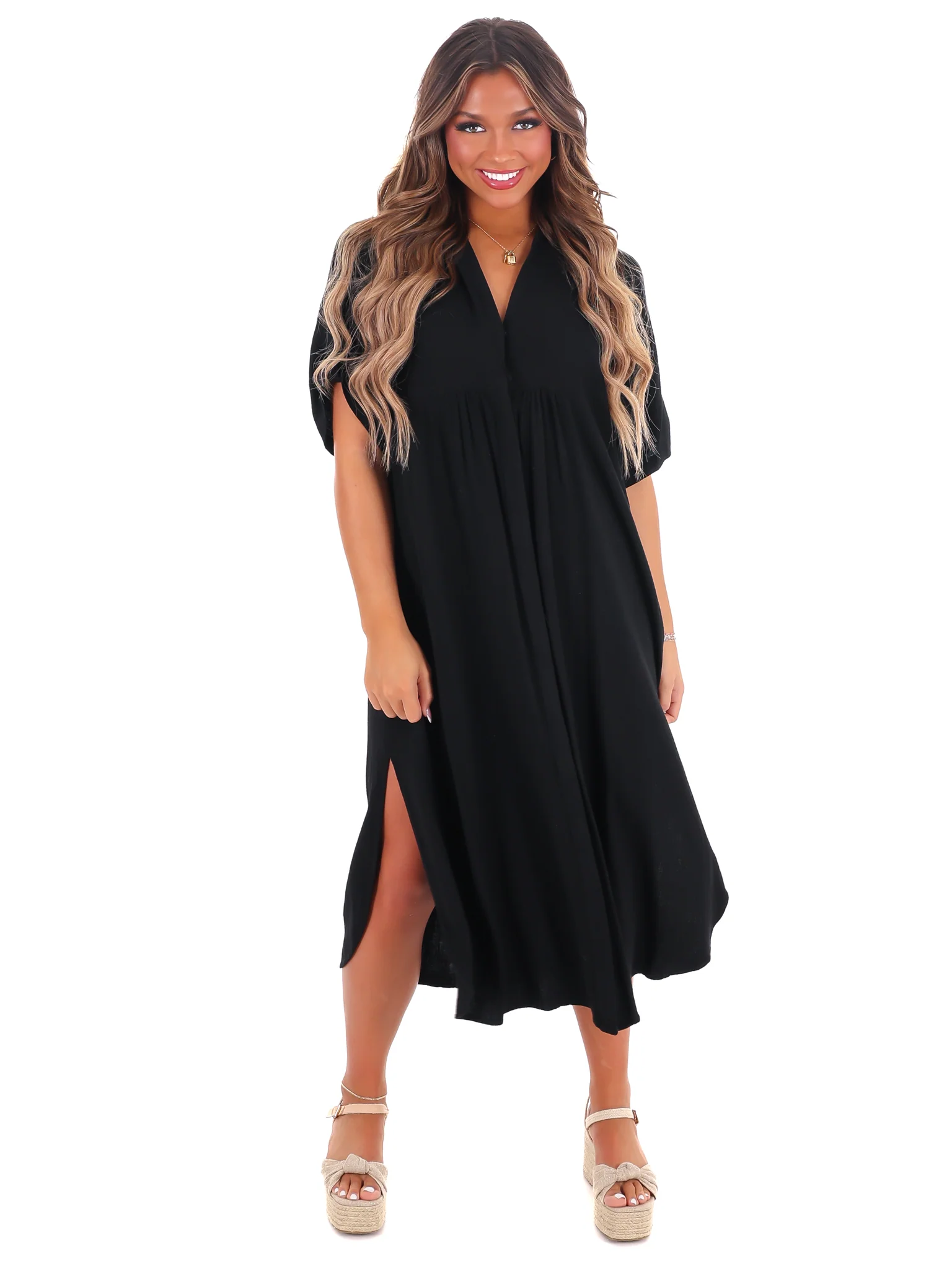 For the Moment Midi Dress - Image 12
