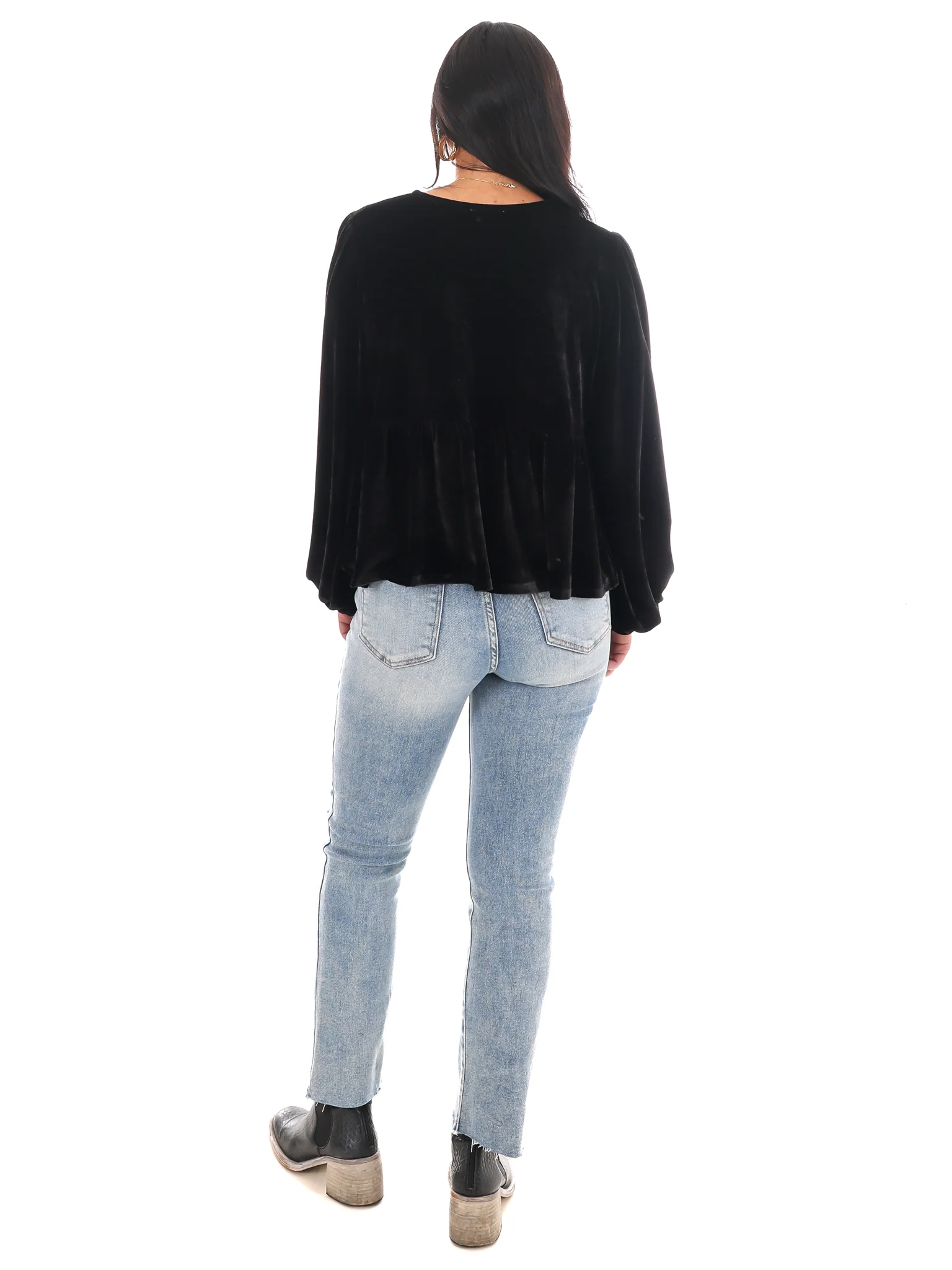 Forever Festive Velvet Top - Image 7