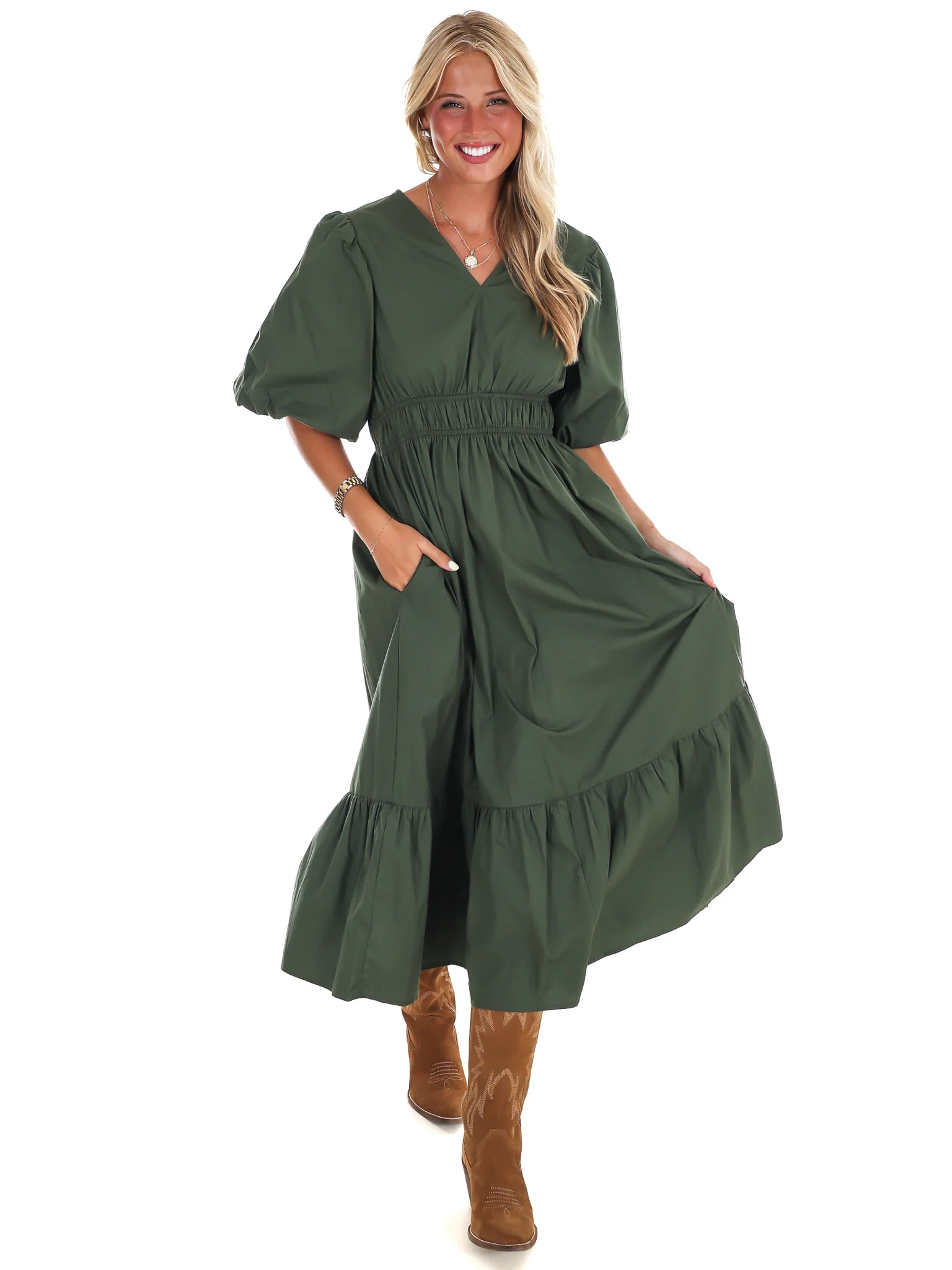 Forget Me Not Midi Dress - Image 11