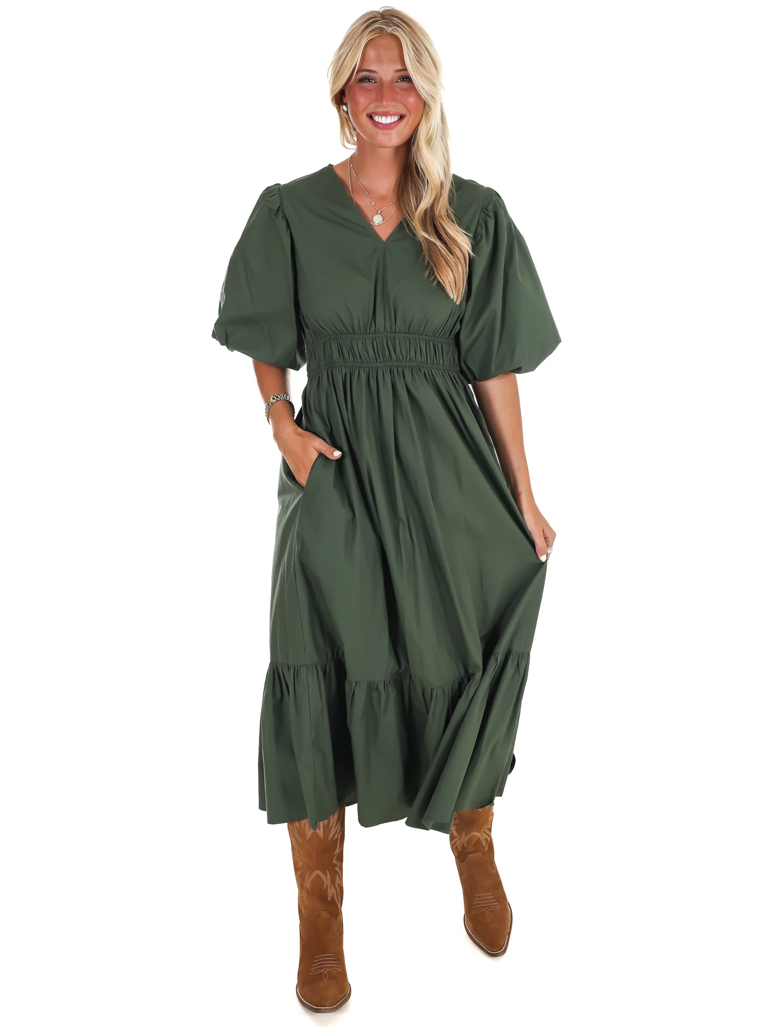 Forget Me Not Midi Dress - Image 12