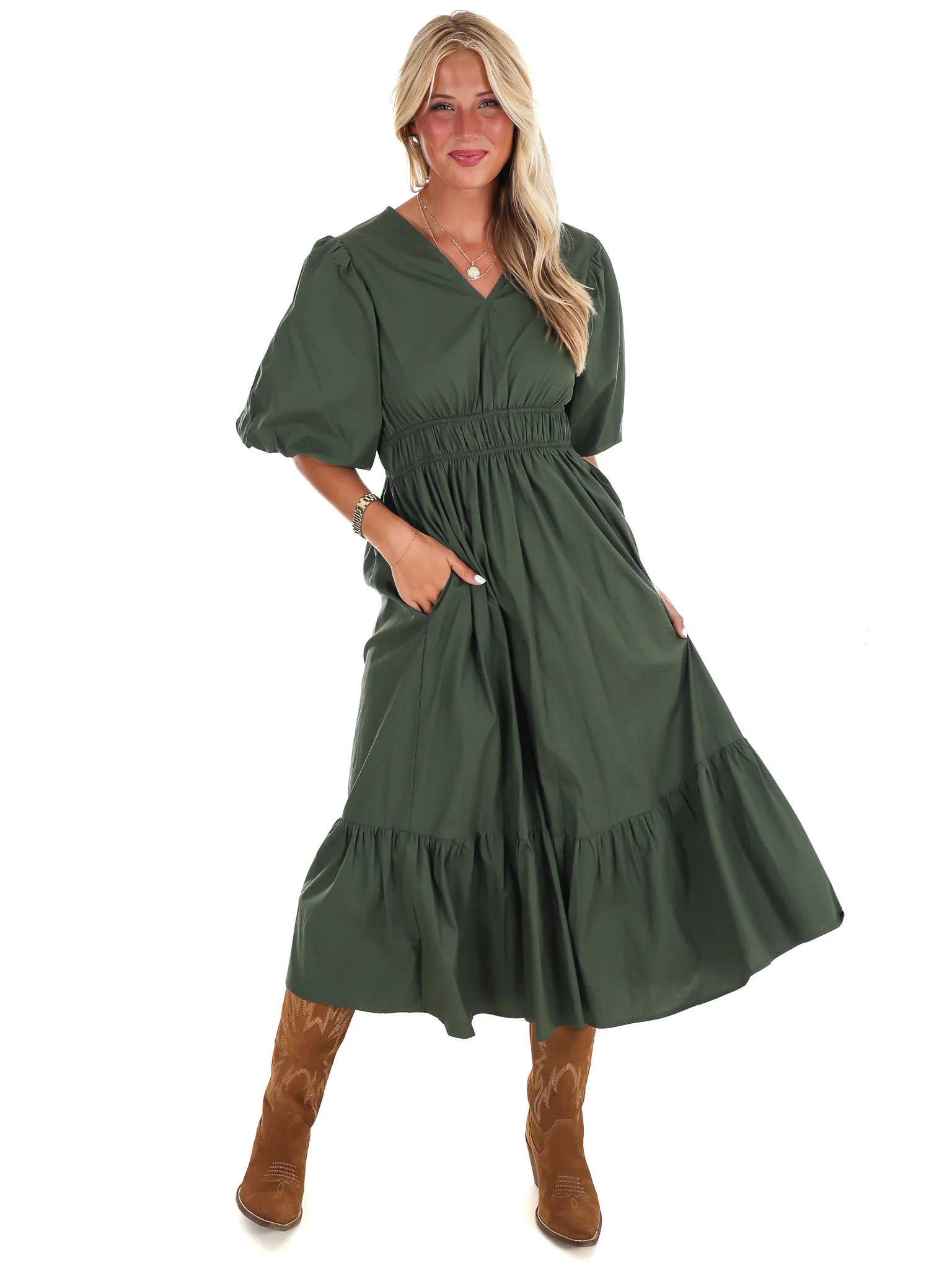 Forget Me Not Midi Dress - Image 13