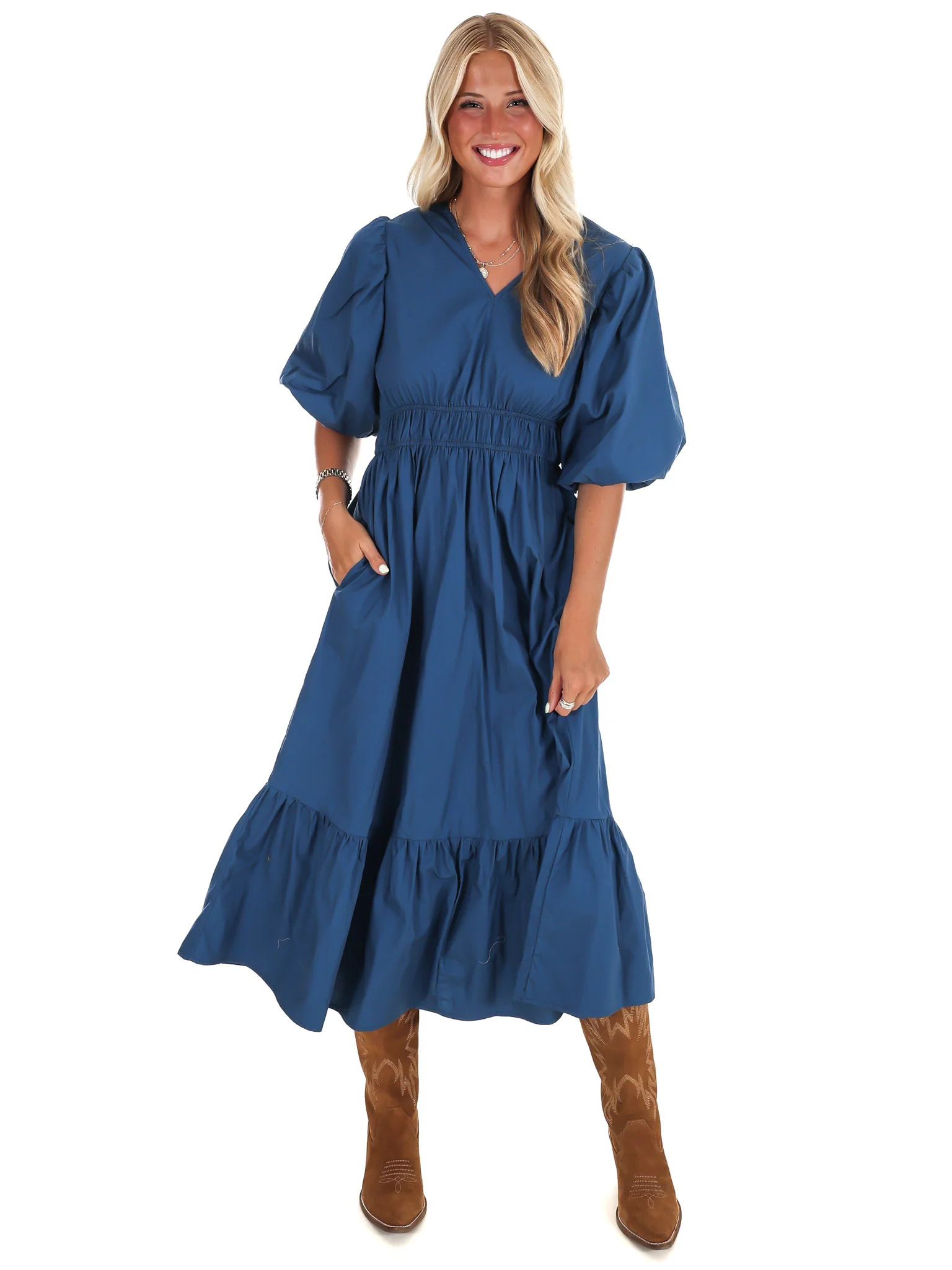Forget Me Not Midi Dress - Image 16