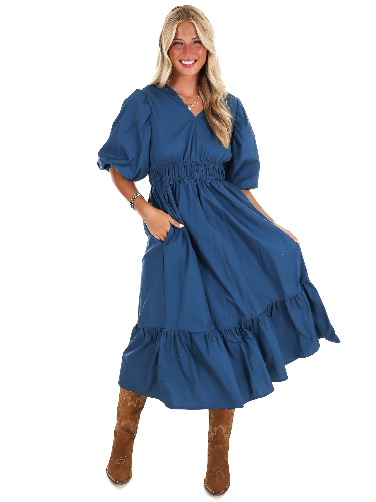 Forget Me Not Midi Dress - Image 17