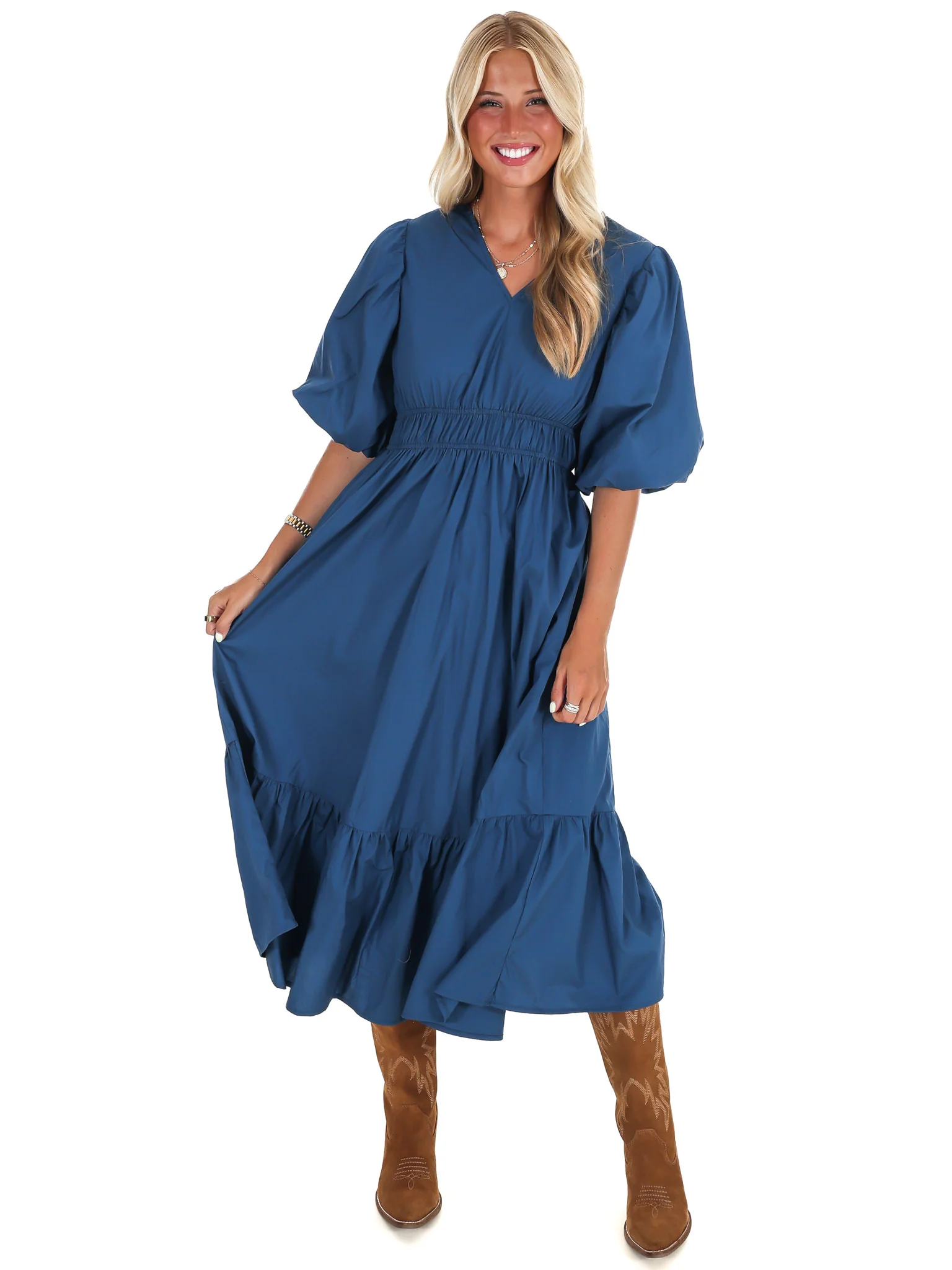 Forget Me Not Midi Dress - Image 18