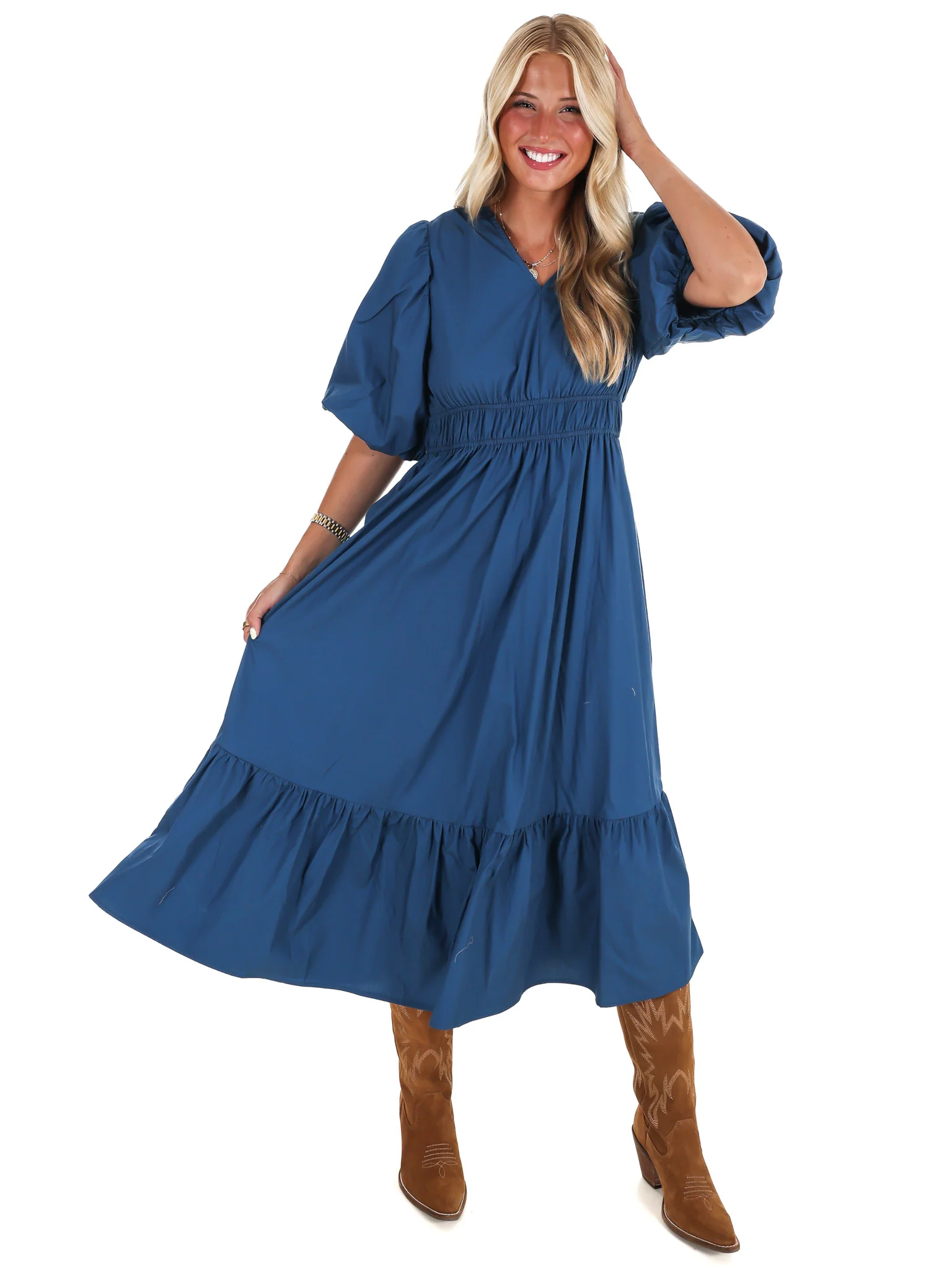 Forget Me Not Midi Dress - Image 20