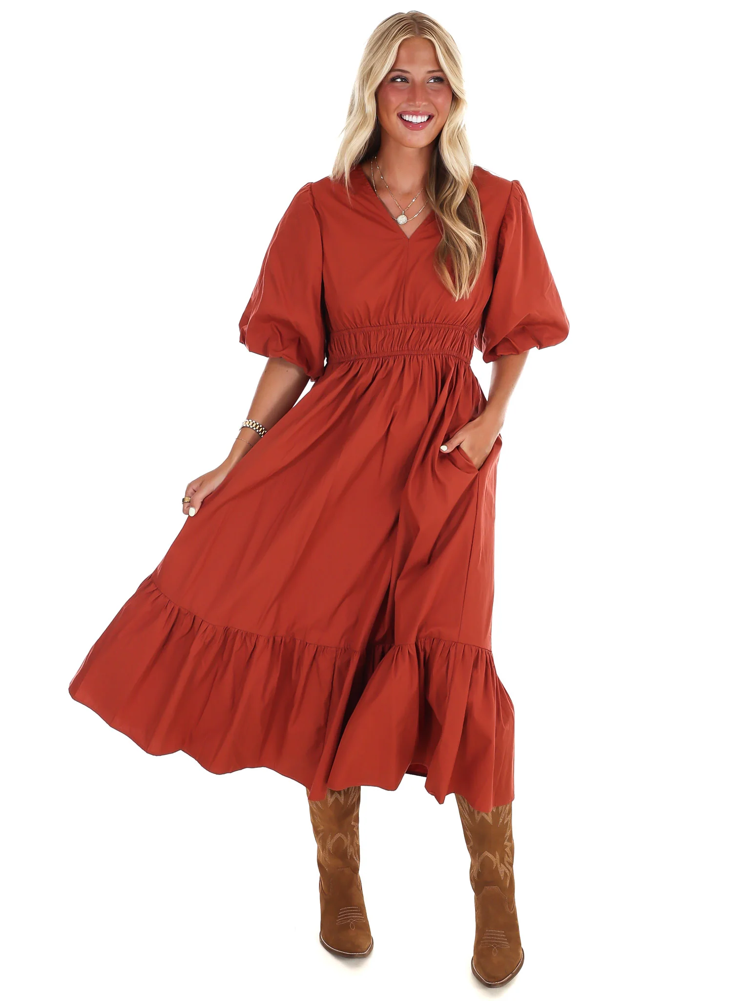 Forget Me Not Midi Dress - Image 26