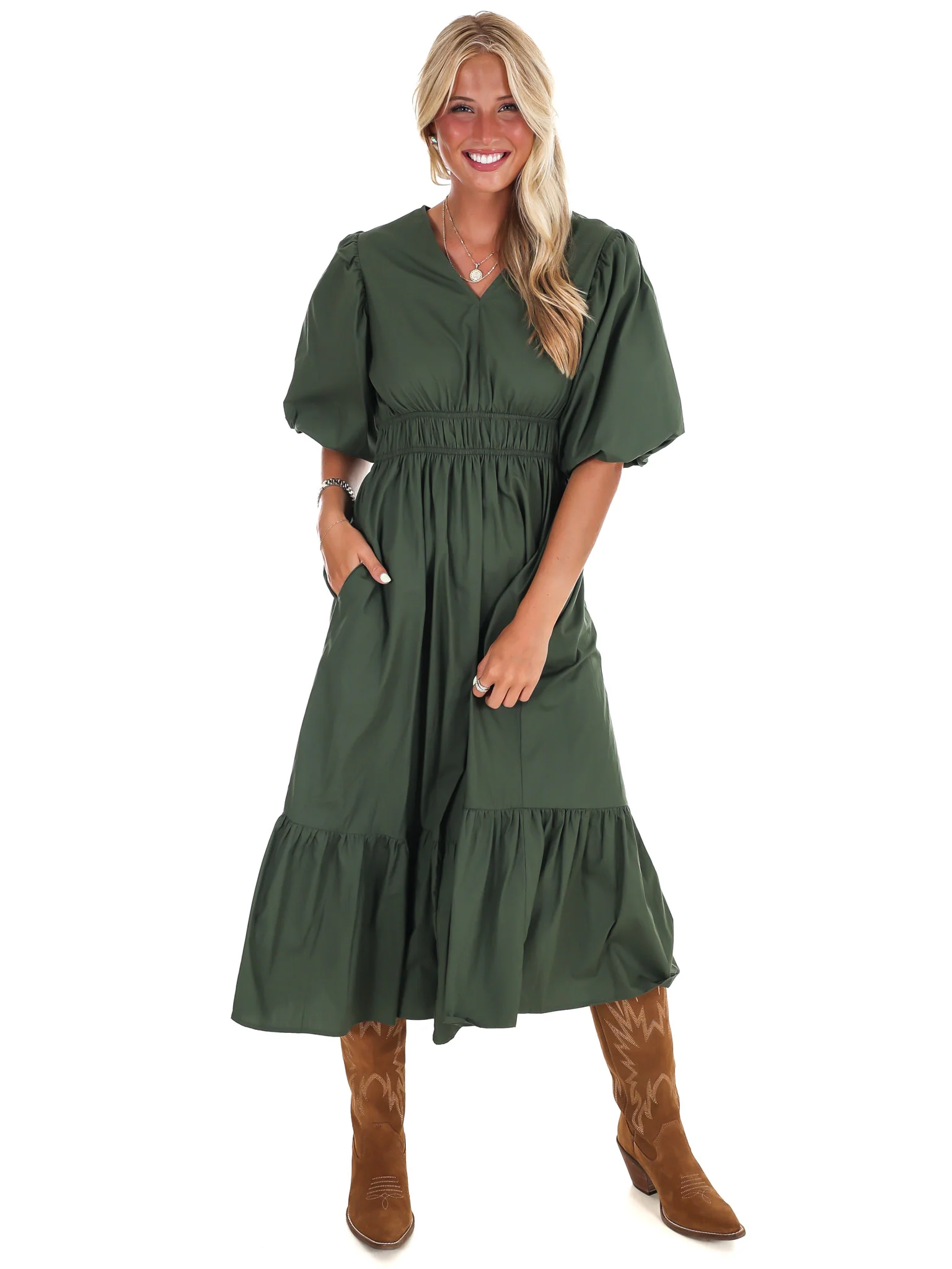 Forget Me Not Midi Dress - Image 9