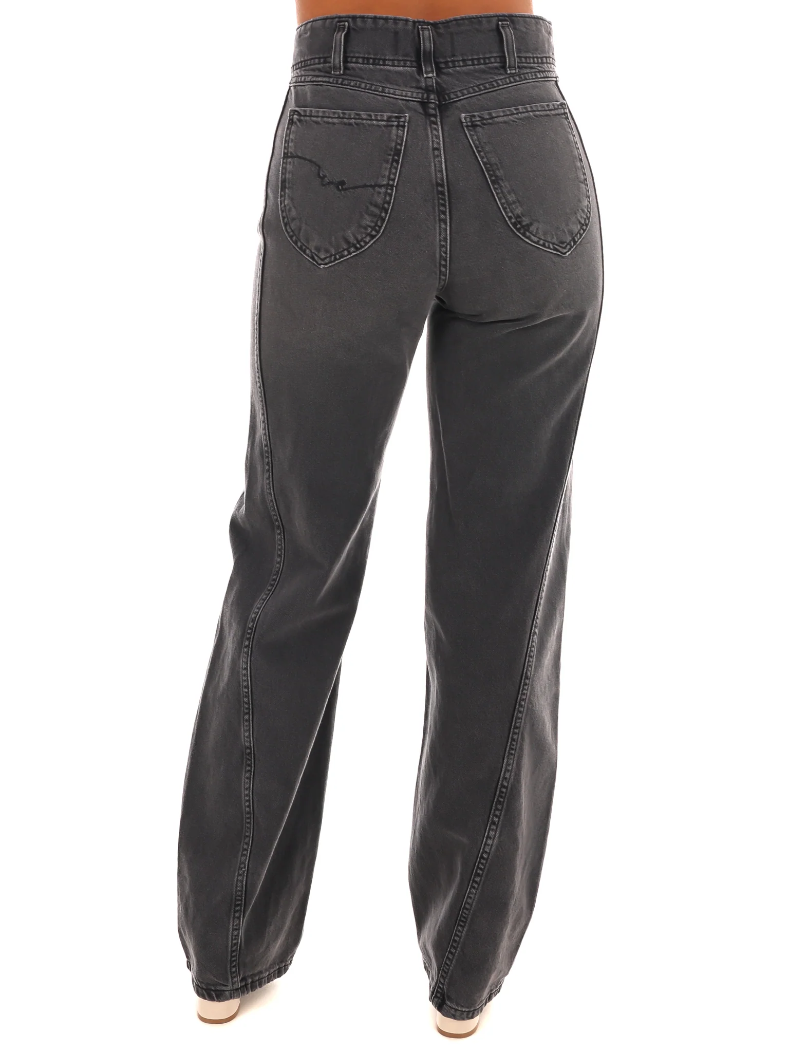 Free People Aster Straight Leg Jeans - Image 4