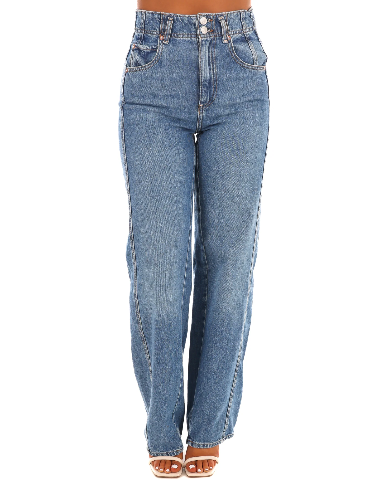 Free People Aster Straight Leg Jeans - Image 7