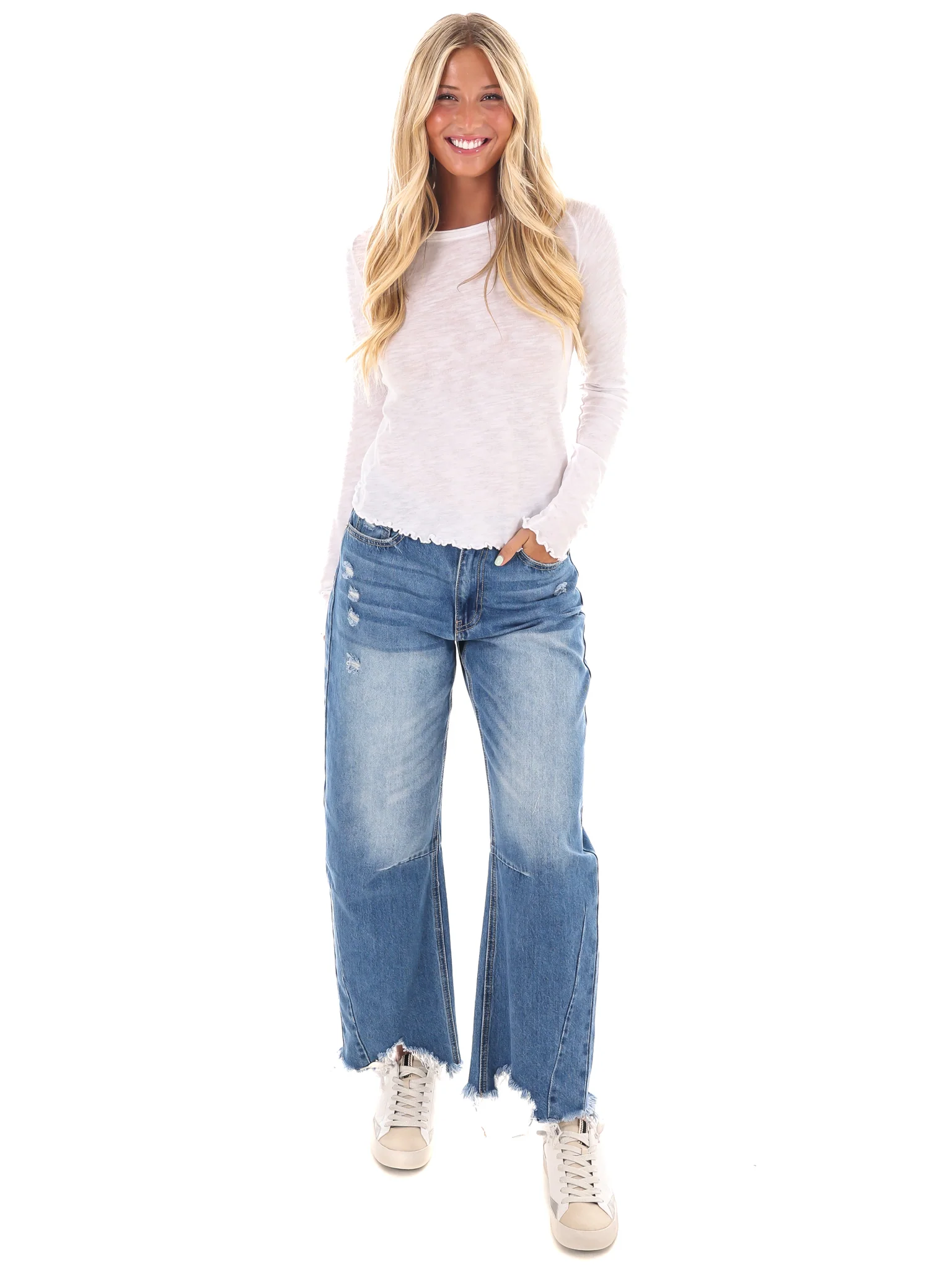 Free People Be My Baby Long Sleeve Tee - Image 20