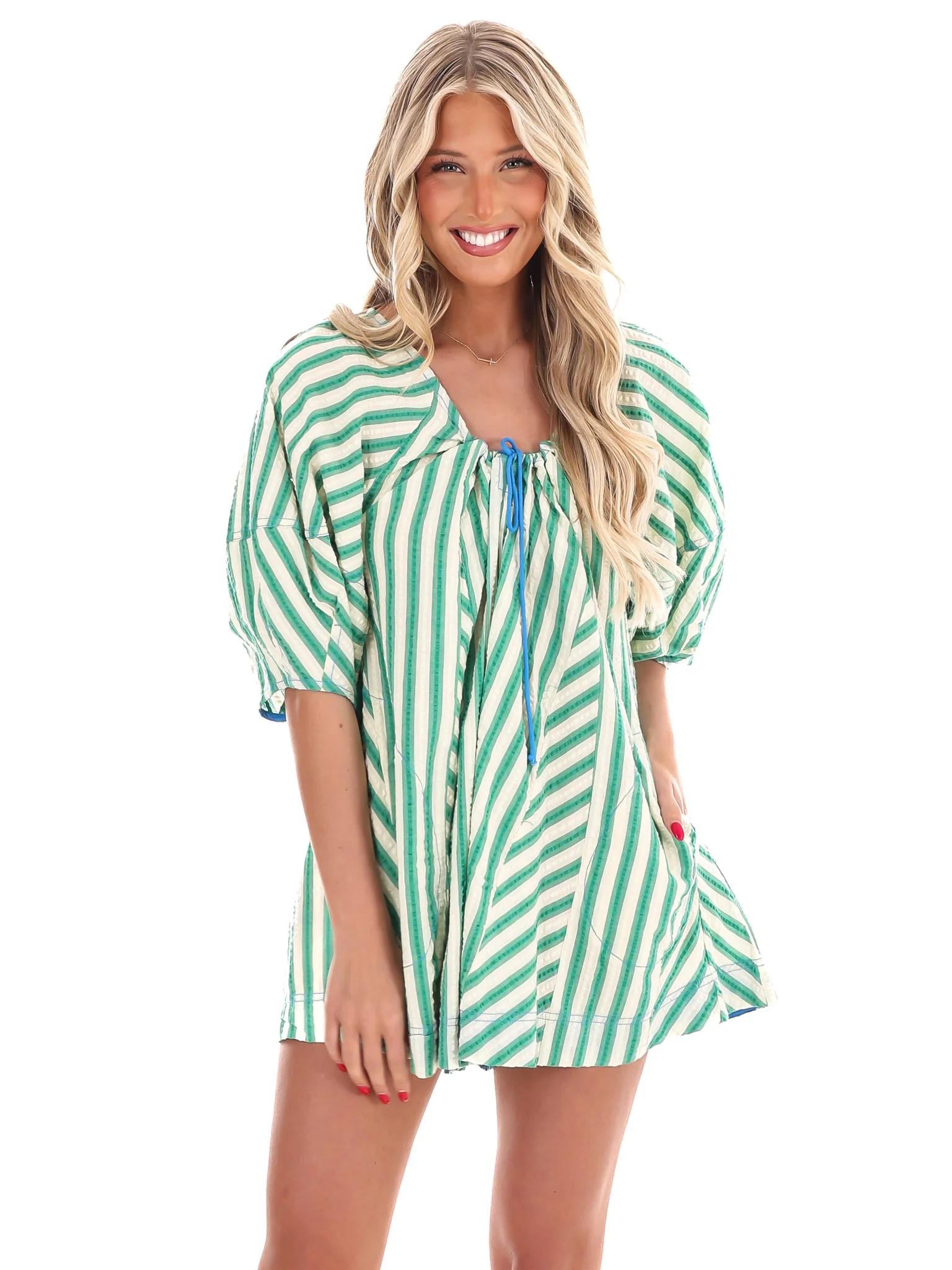 Free People Bop Around Romper