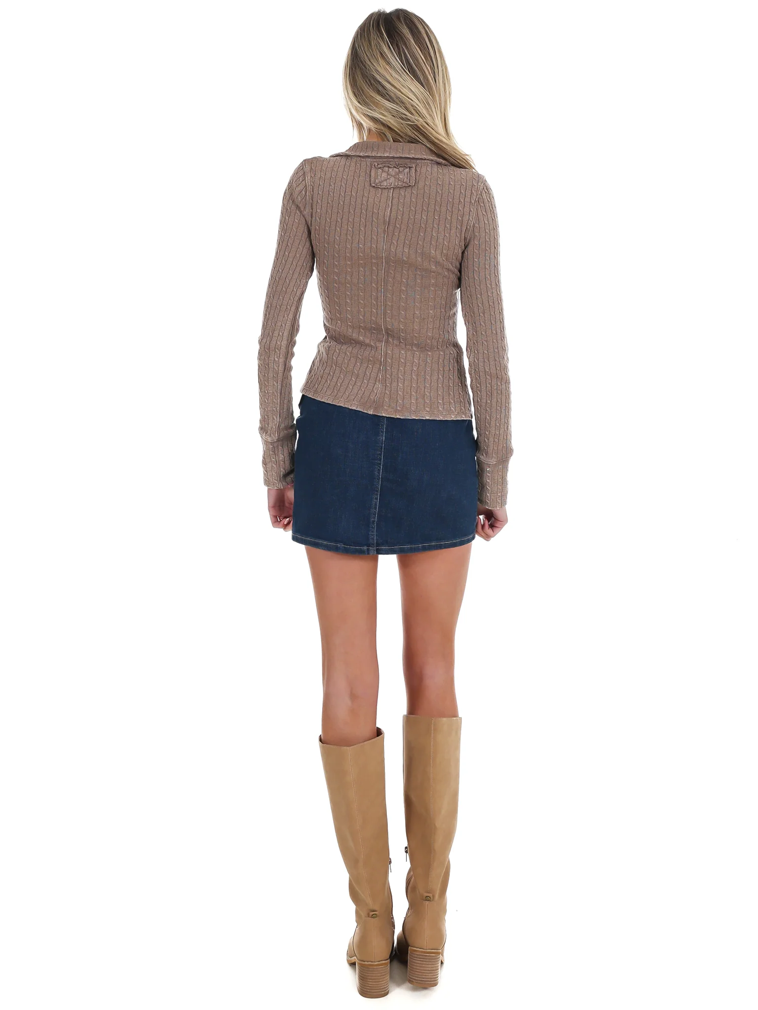 Free People Brunch Girl Zip Up - Image 8