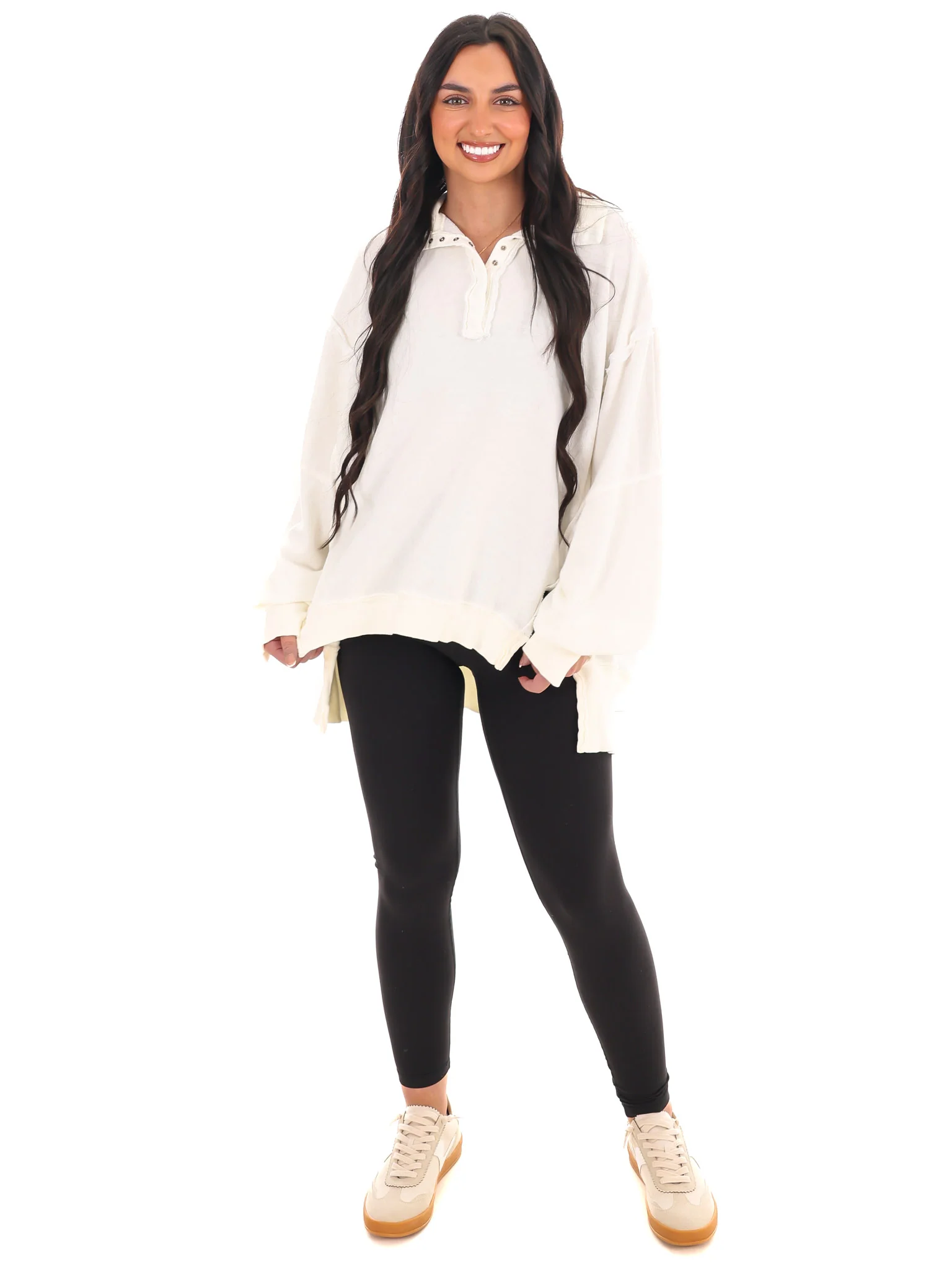 Free People Camden Henley Sweatshirt - Image 10