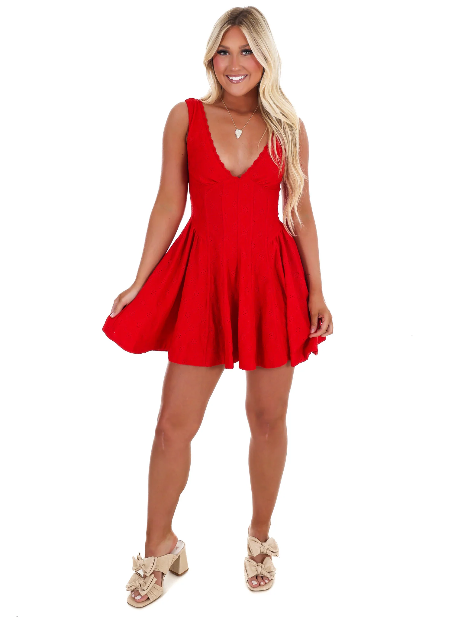 Free People Can't Help It Mini Dress - Image 6