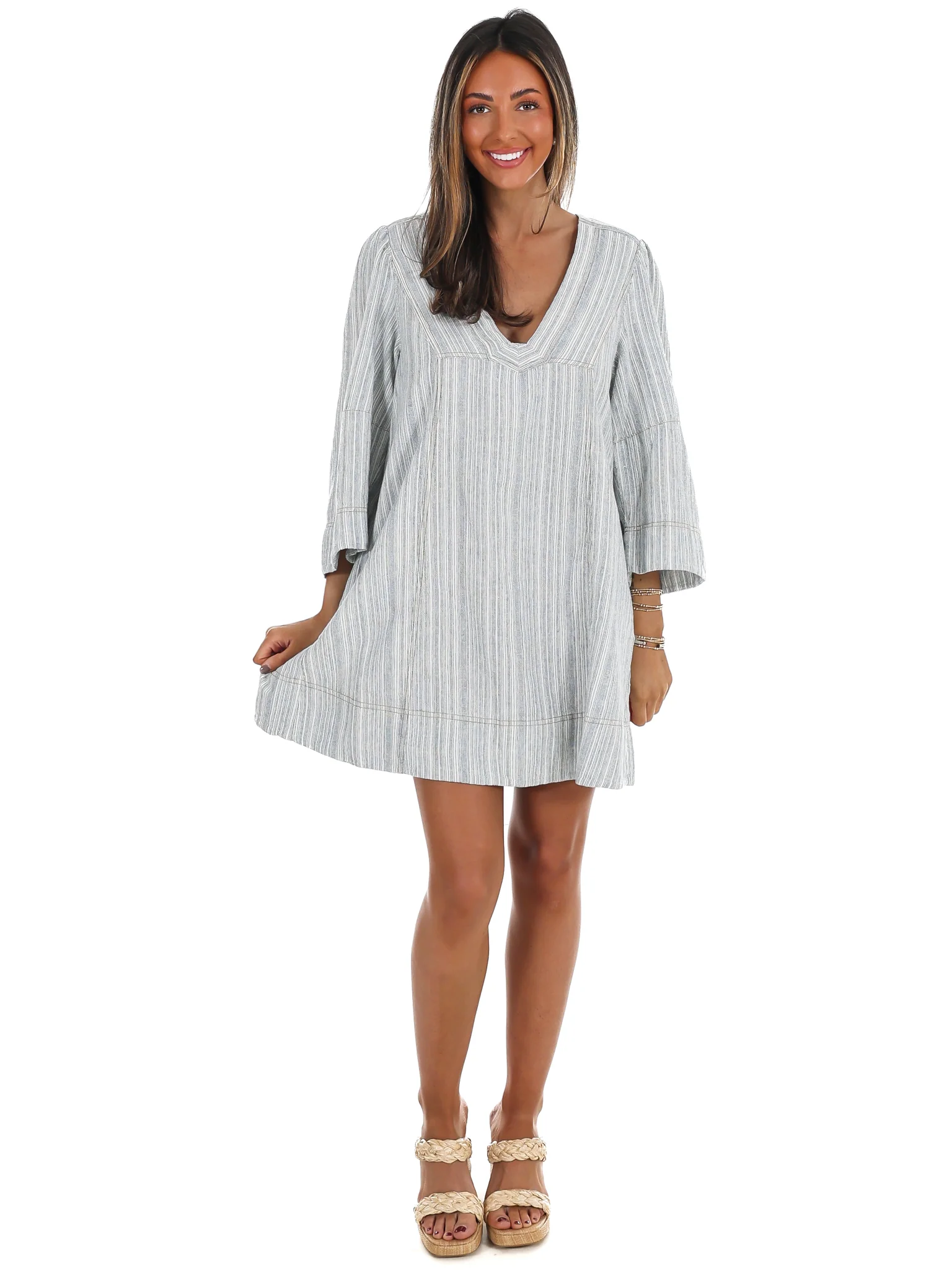 Free People Goldie Balloon Sleeve Dress - Image 2