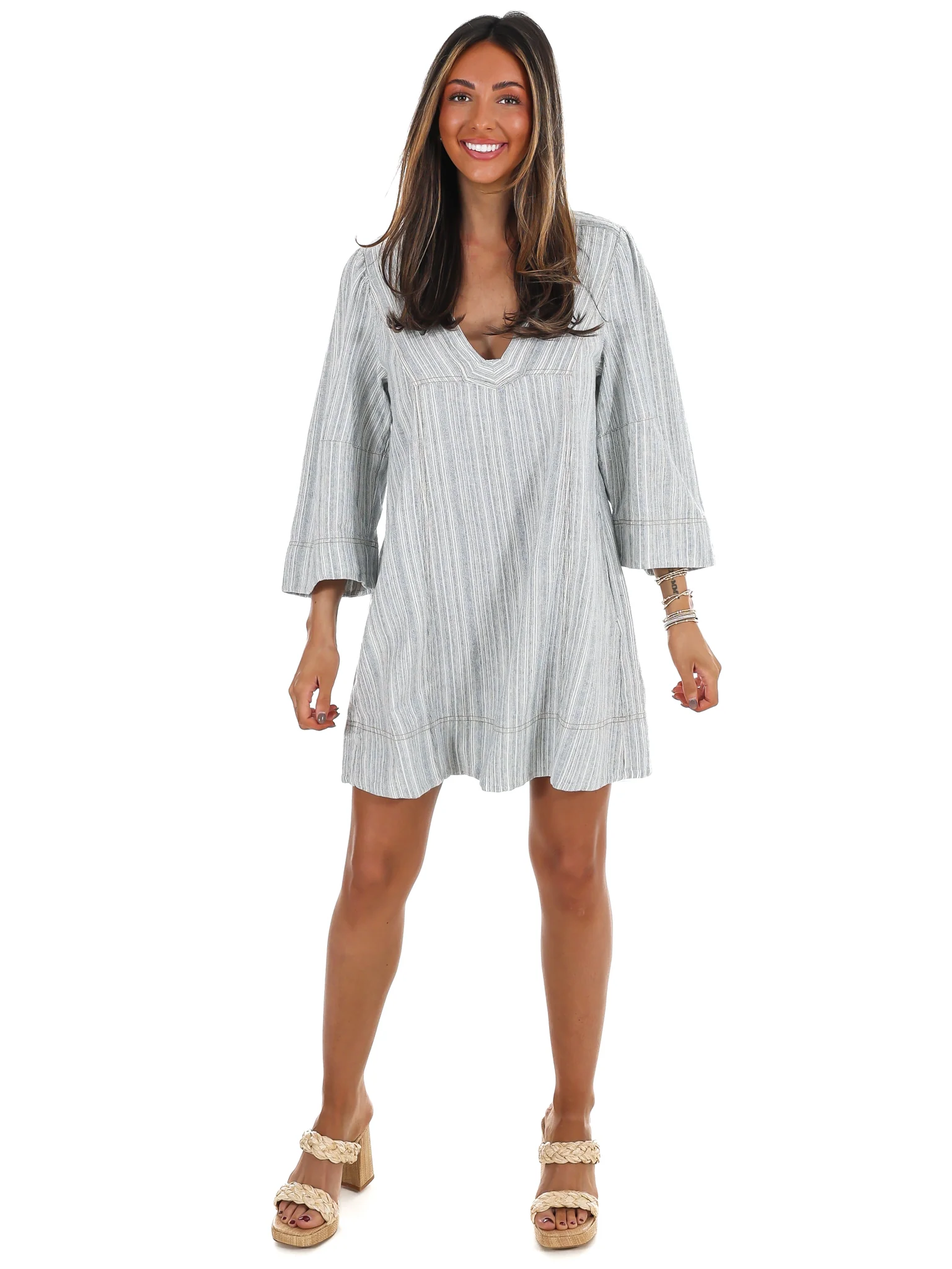 Free People Goldie Balloon Sleeve Dress - Image 7