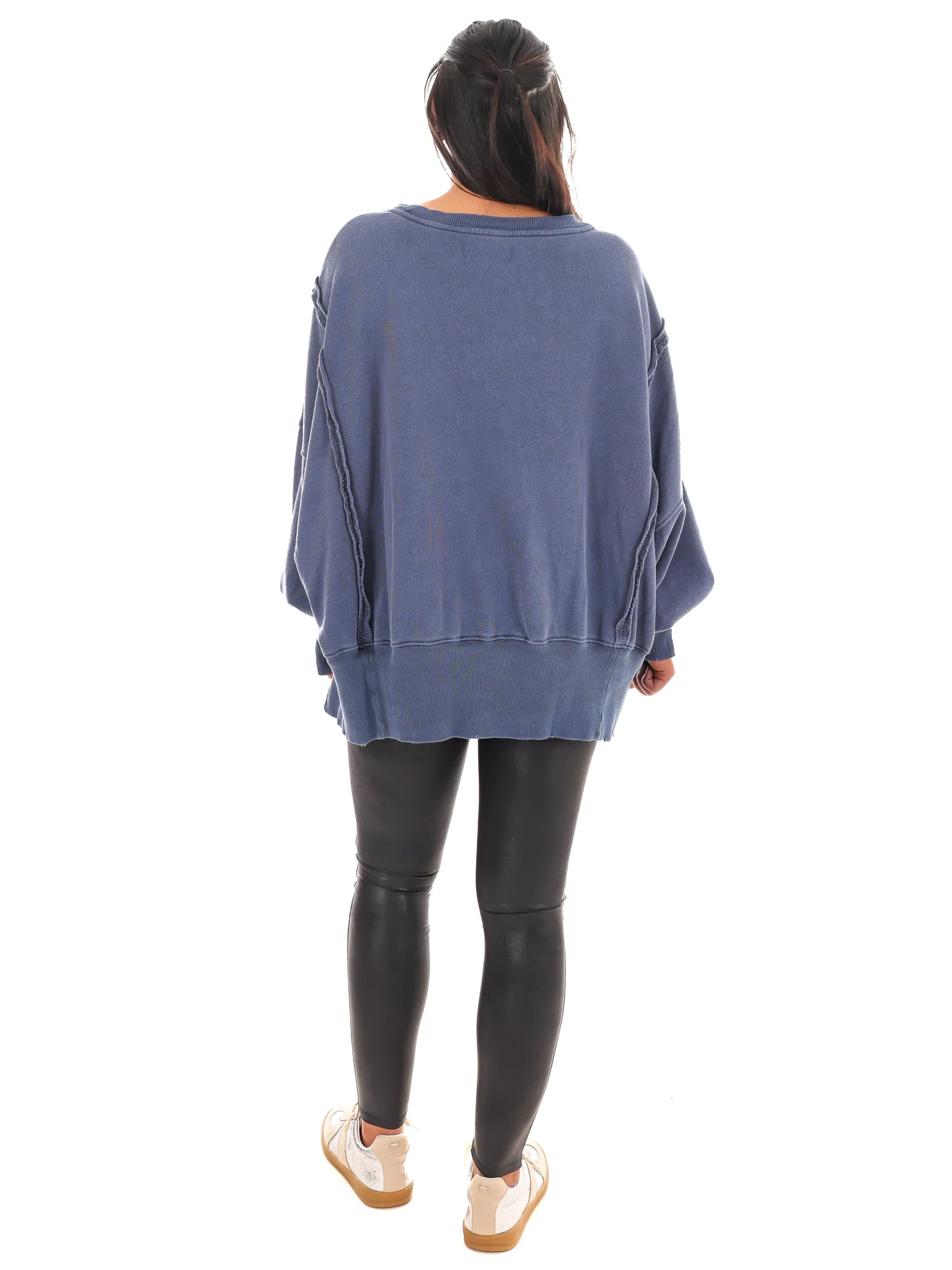 Free People Graphic Camden Navy Combo 13 Pullover - Image 7