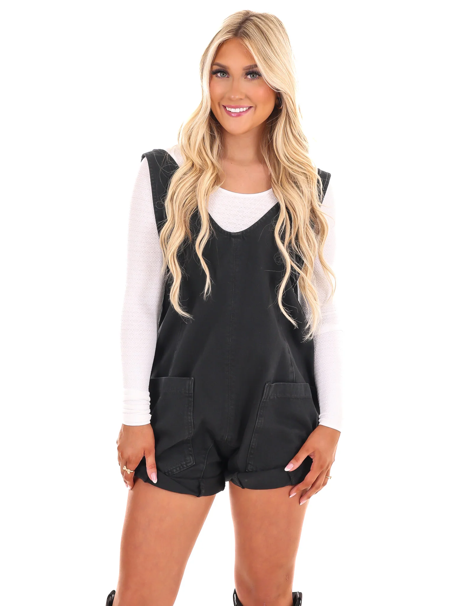 Free People High Roller Shortall - Image 5