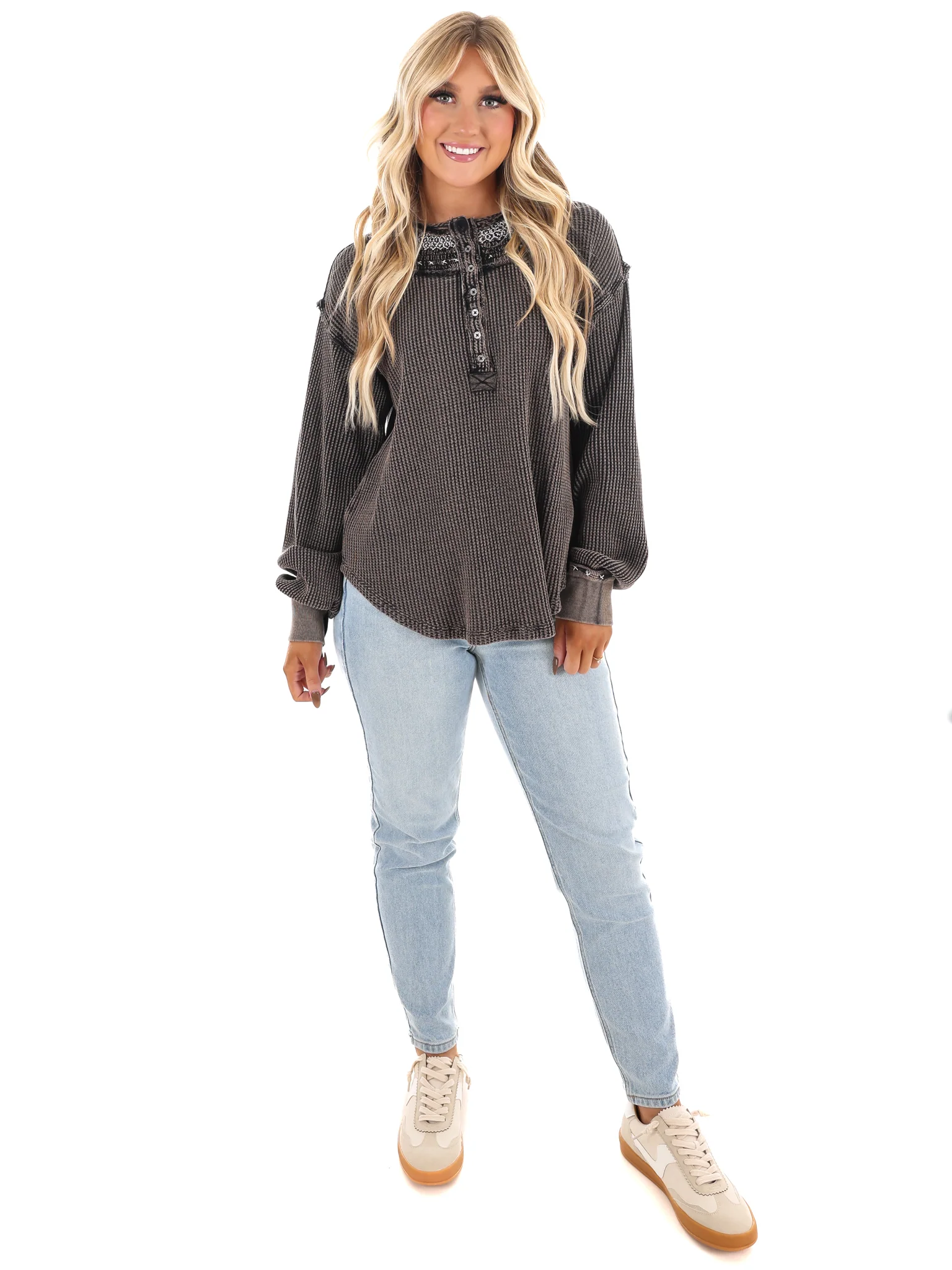 Free People Holly Henley - Image 2