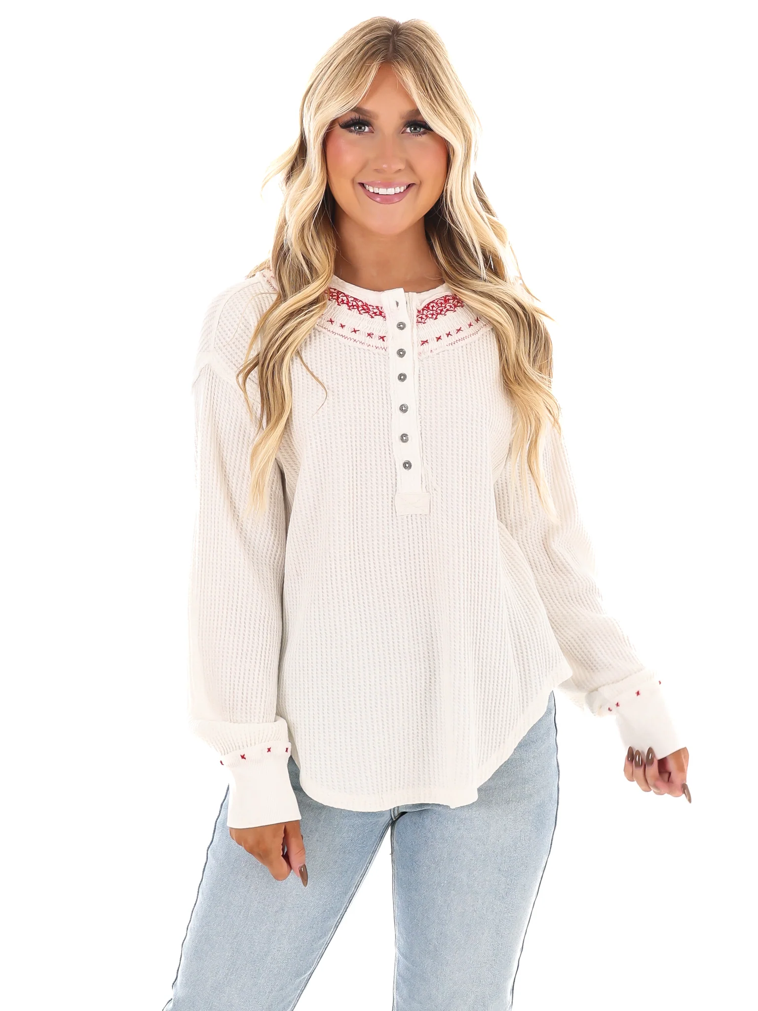 Free People Holly Henley - Image 9