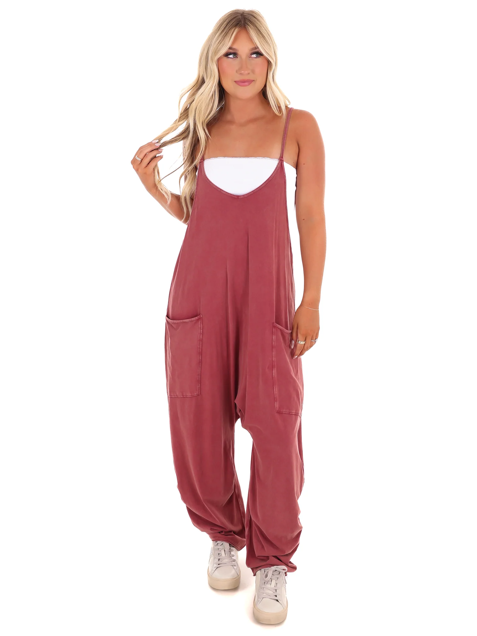 Free People Hot Shot Onesie - Image 47