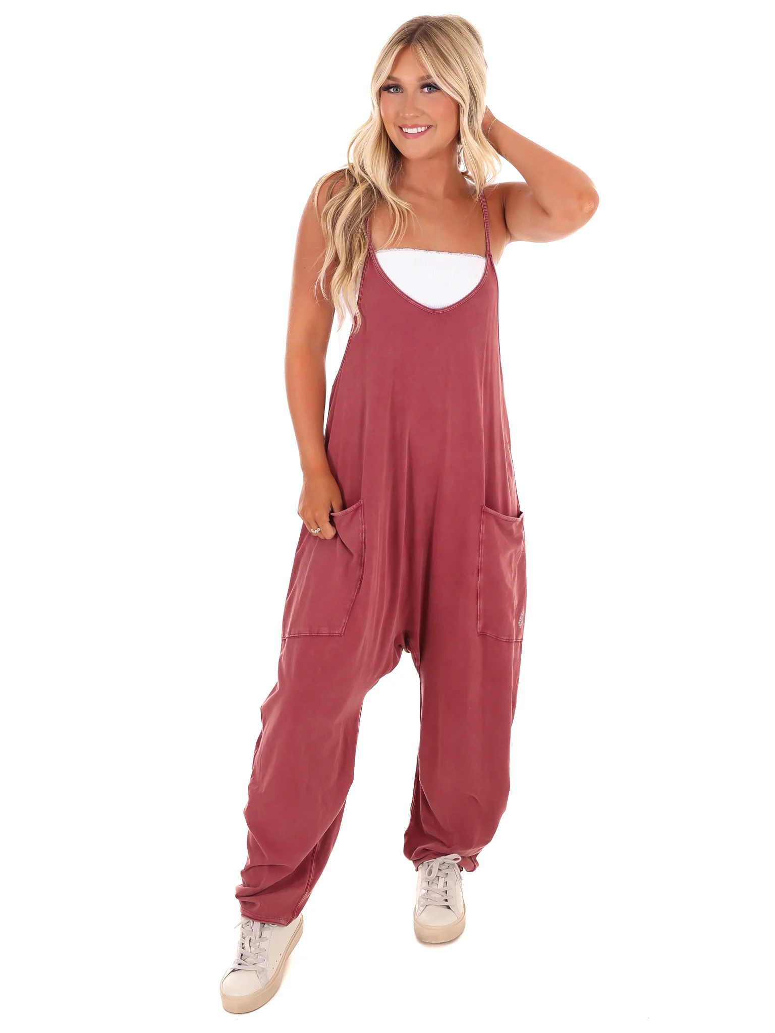 Free People Hot Shot Onesie - Image 50