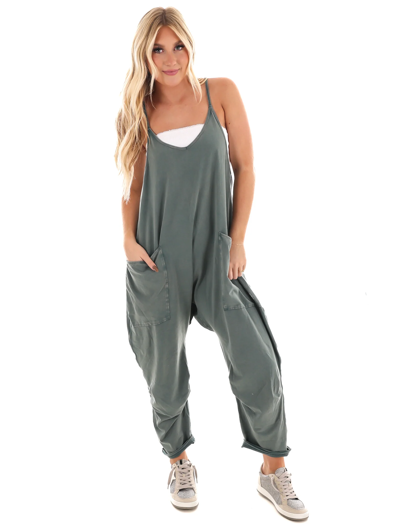 Free People Hot Shot Onesie - Image 52