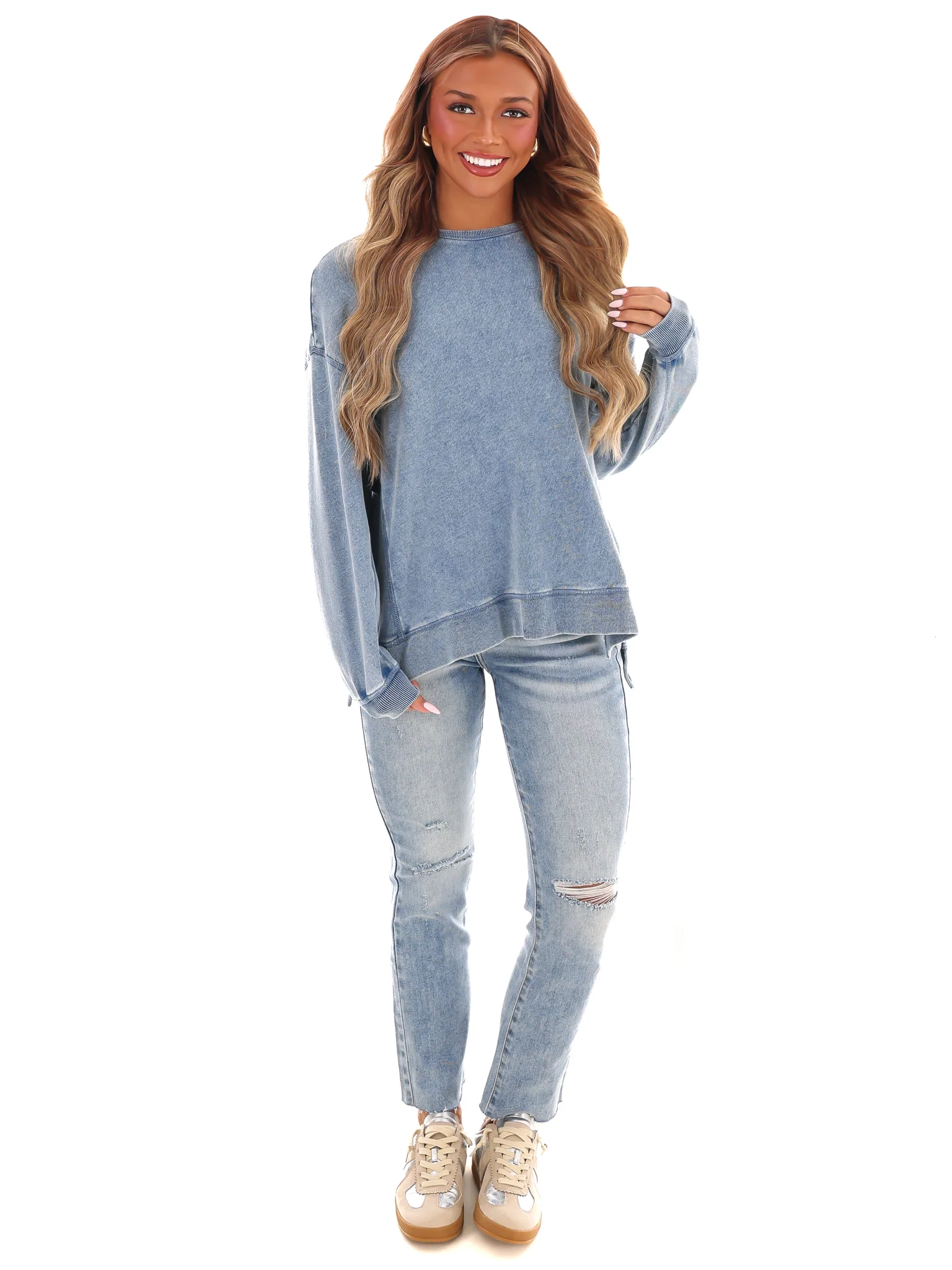 Z Supply Knit Denim Modern Weekender - Image 11