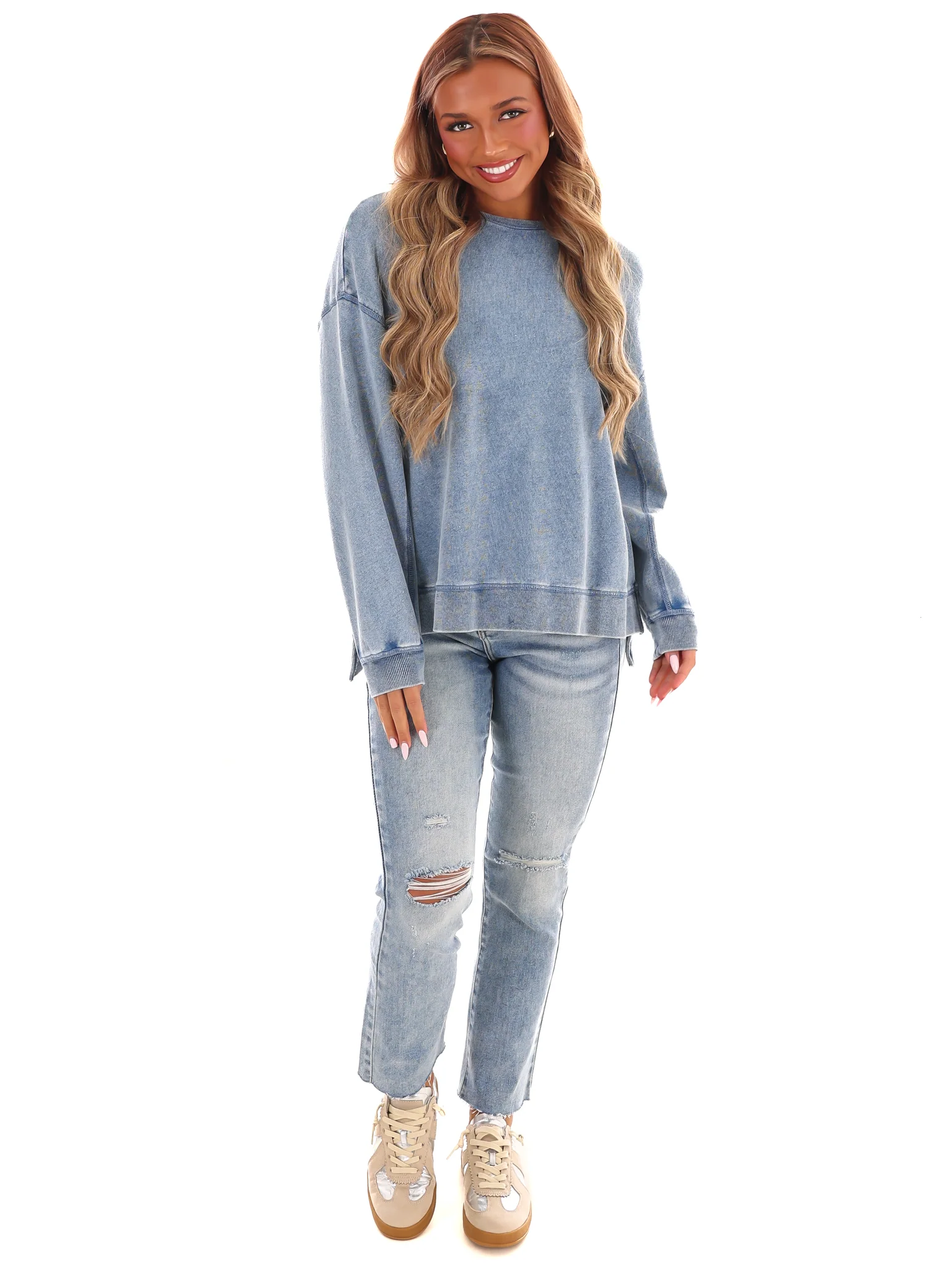 Z Supply Knit Denim Modern Weekender - Image 13