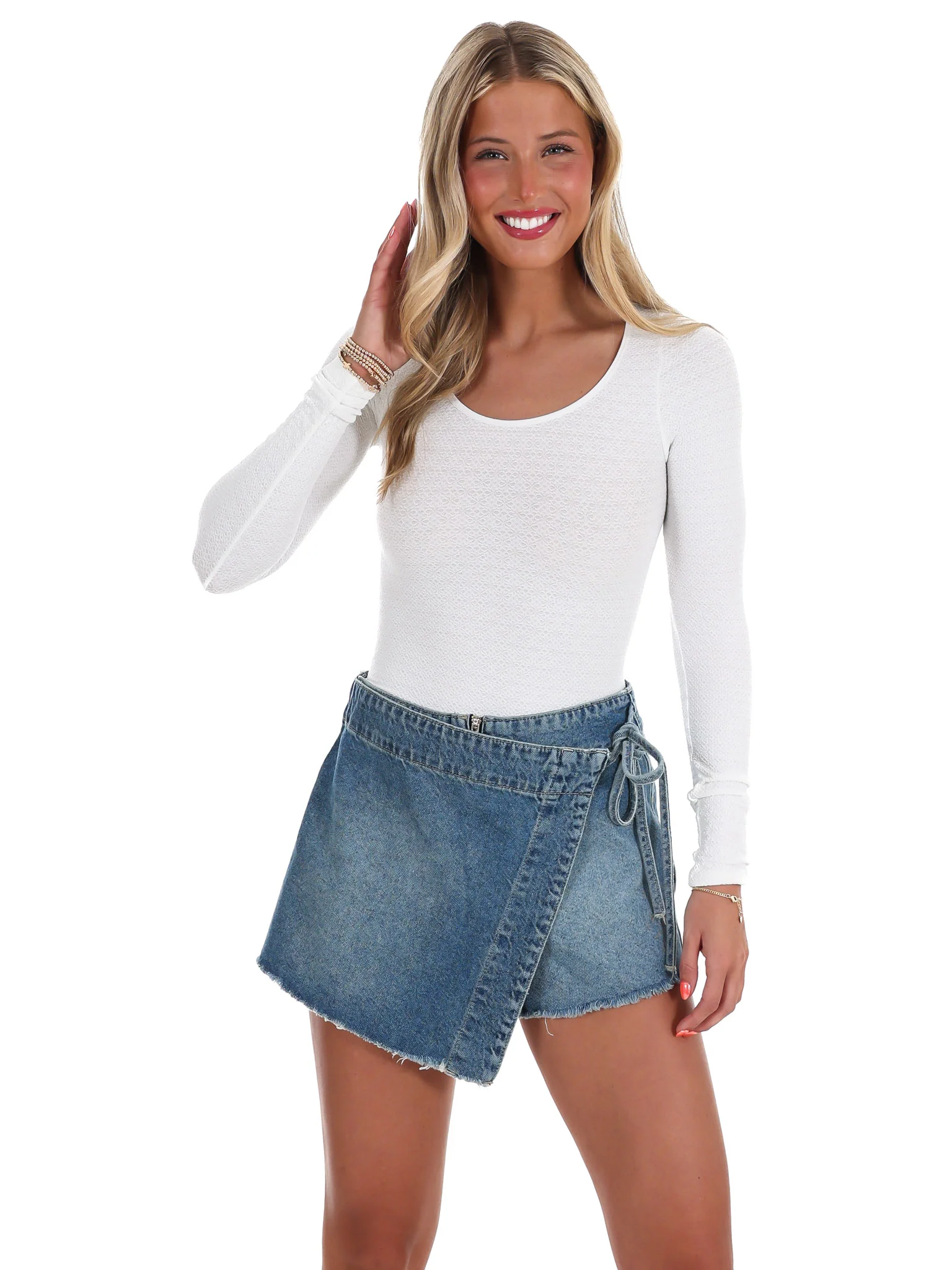 Free People Love Letter Long Sleeve Top - Image 18