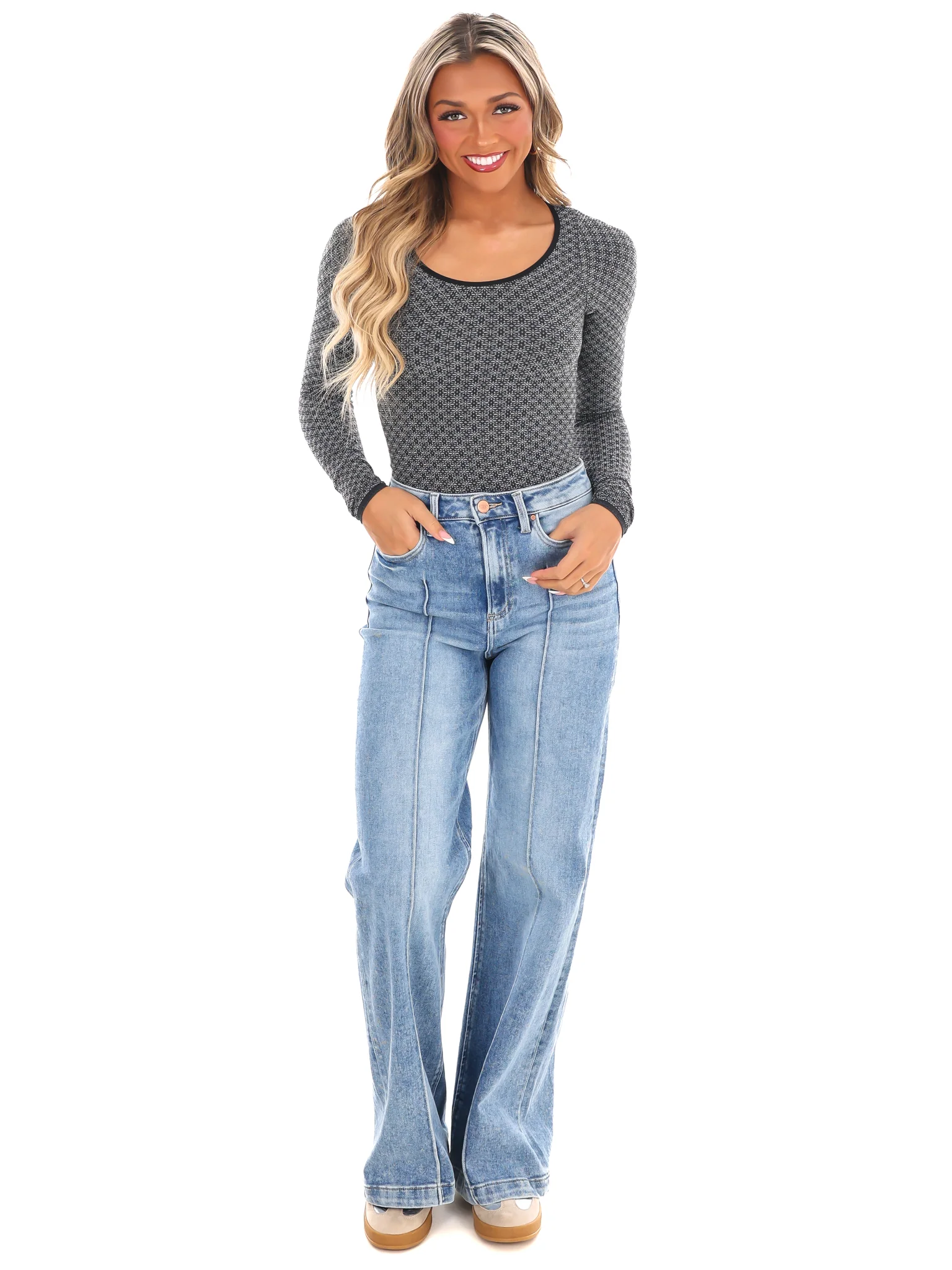 Free People Love Letter Long Sleeve Top - Image 2