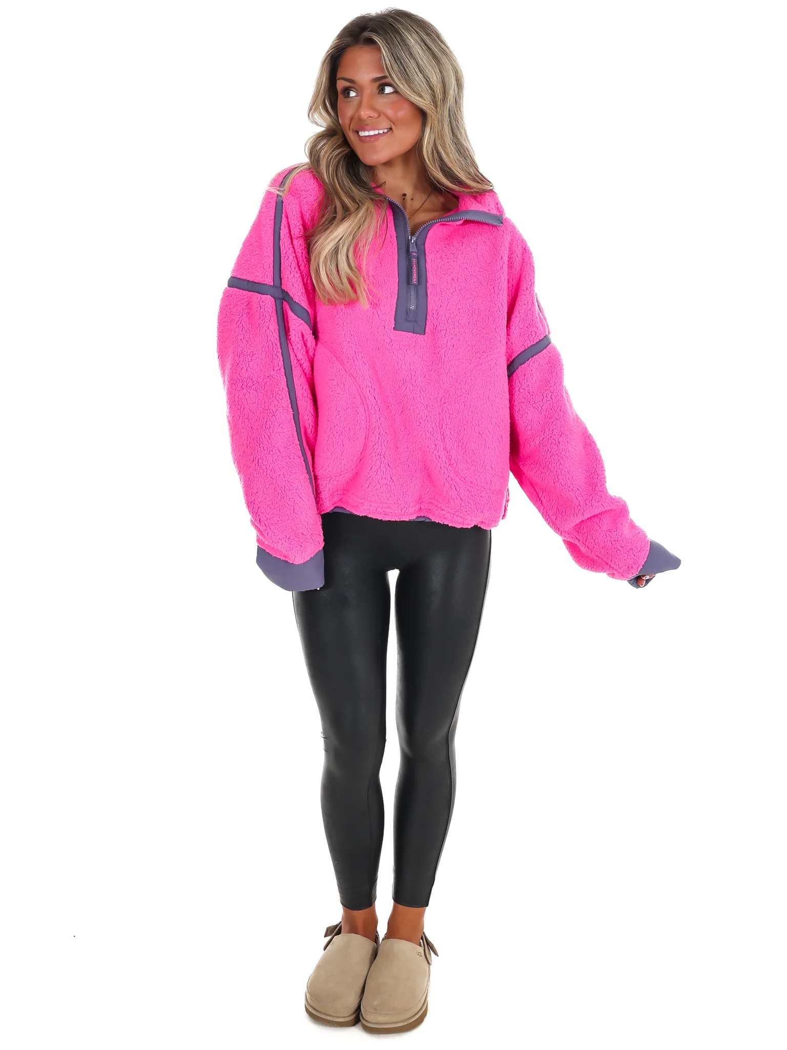 Free People Mountain High 1/2 Zip Pullover - Image 11