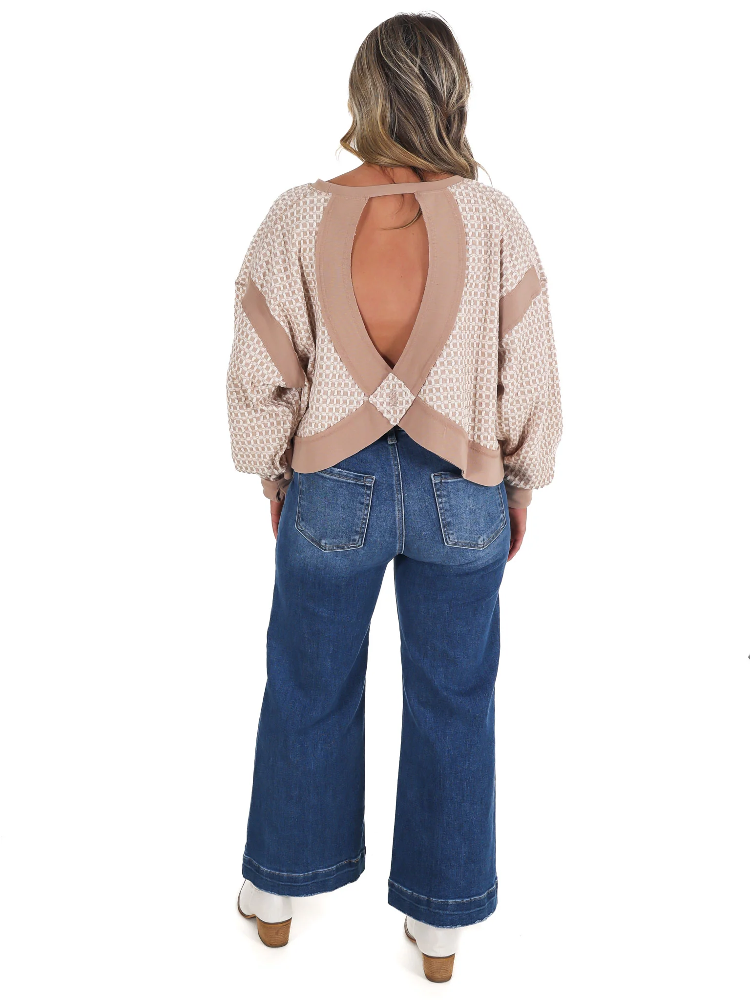 Free People My Time Textured Layer Top - Image 8
