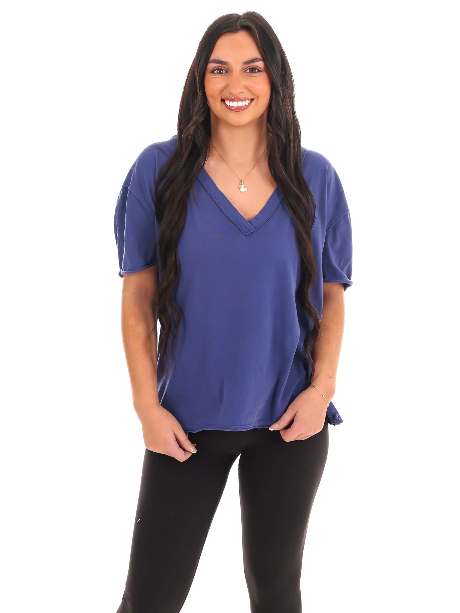 Free People Nina V-Neck Tee - Image 15