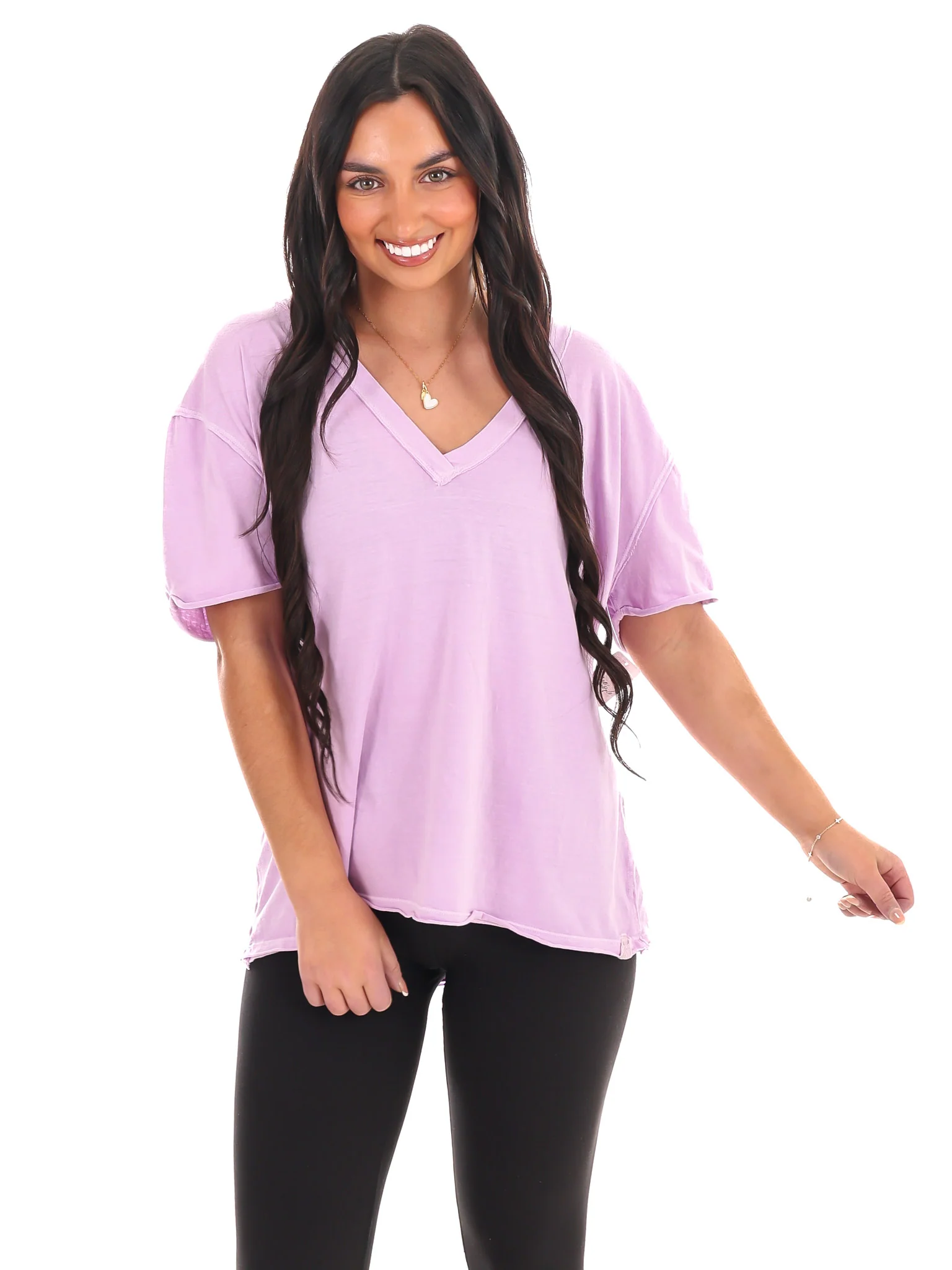 Free People Nina V-Neck Tee - Image 21
