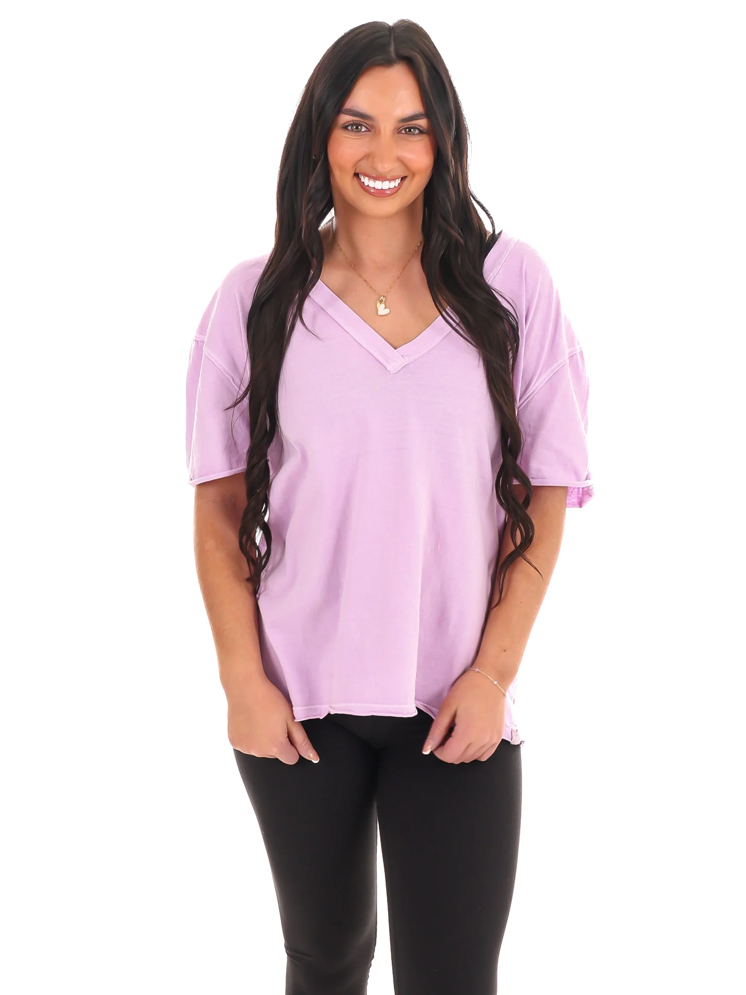 Free People Nina V-Neck Tee - Image 23