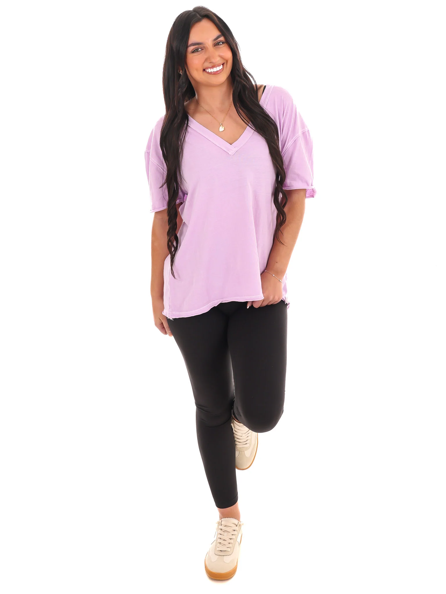 Free People Nina V-Neck Tee - Image 24