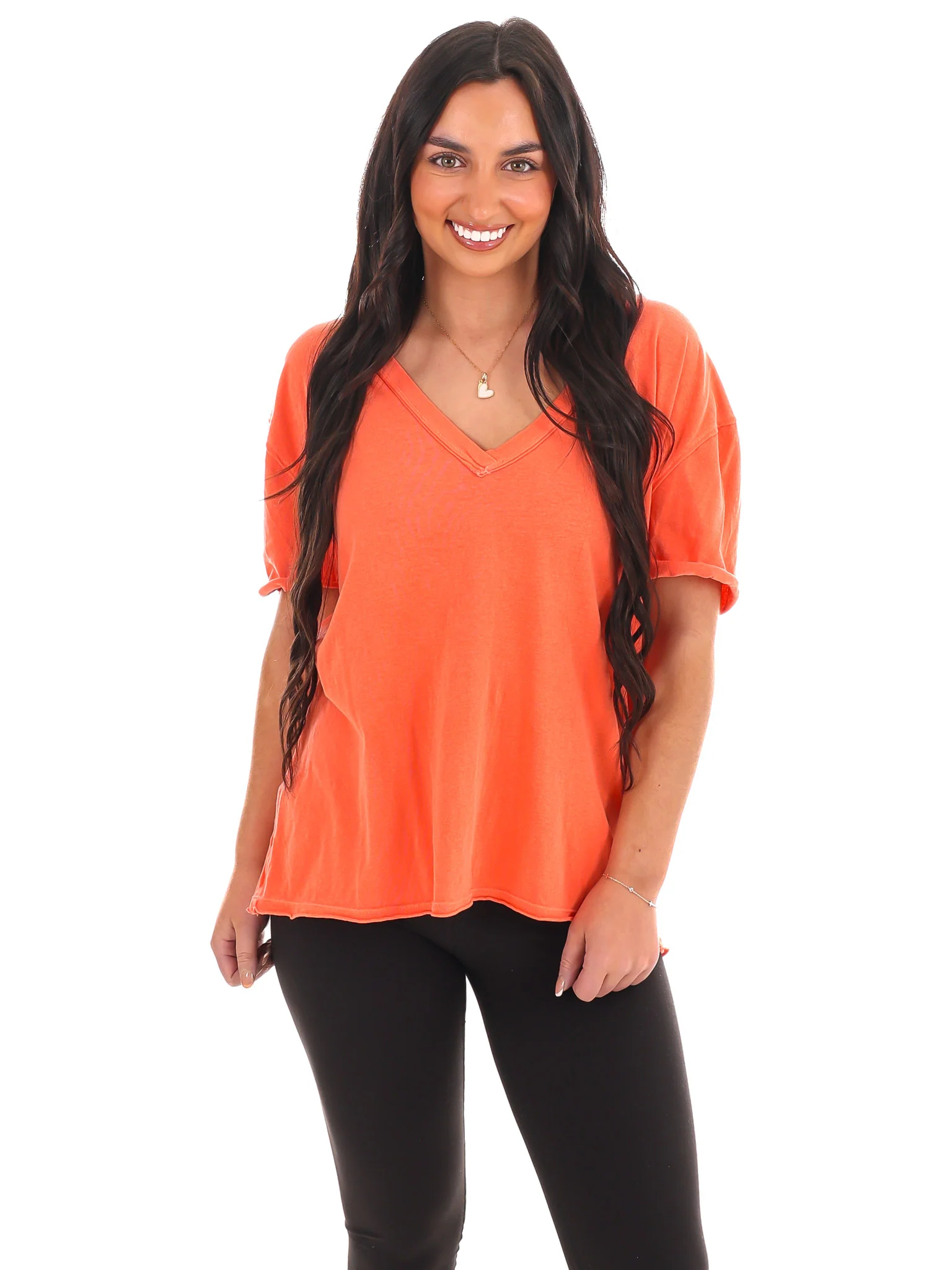 Free People Nina V-Neck Tee - Image 30