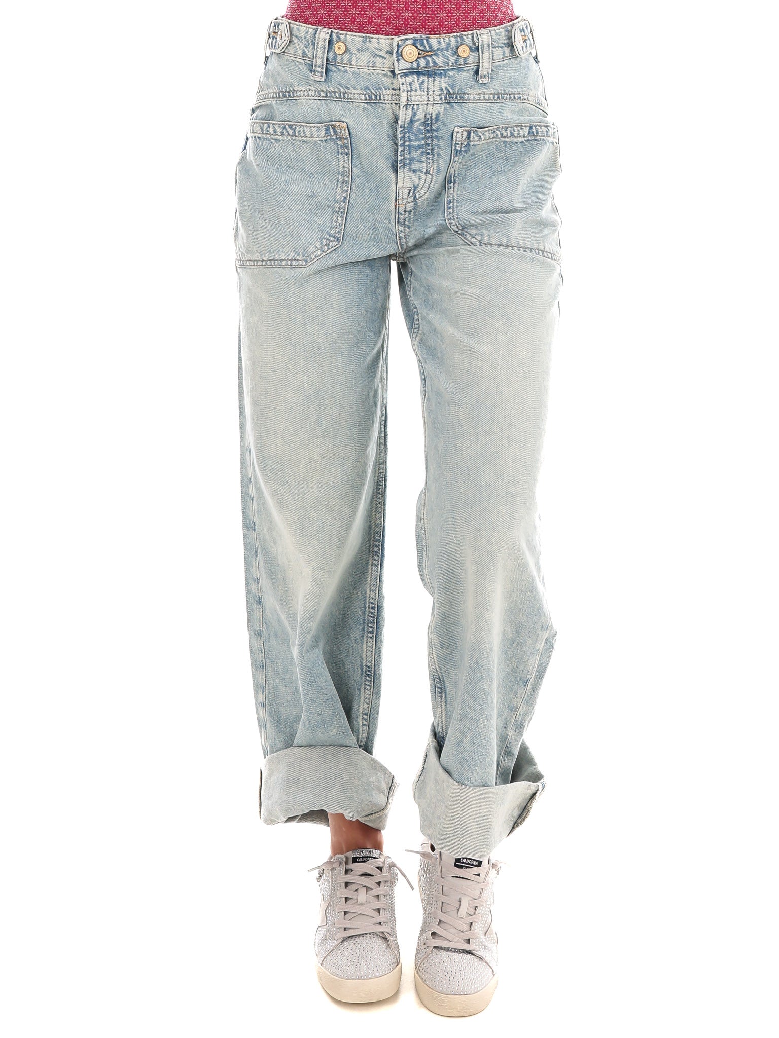 Free People Palmer Cuffed Jean - Image 10
